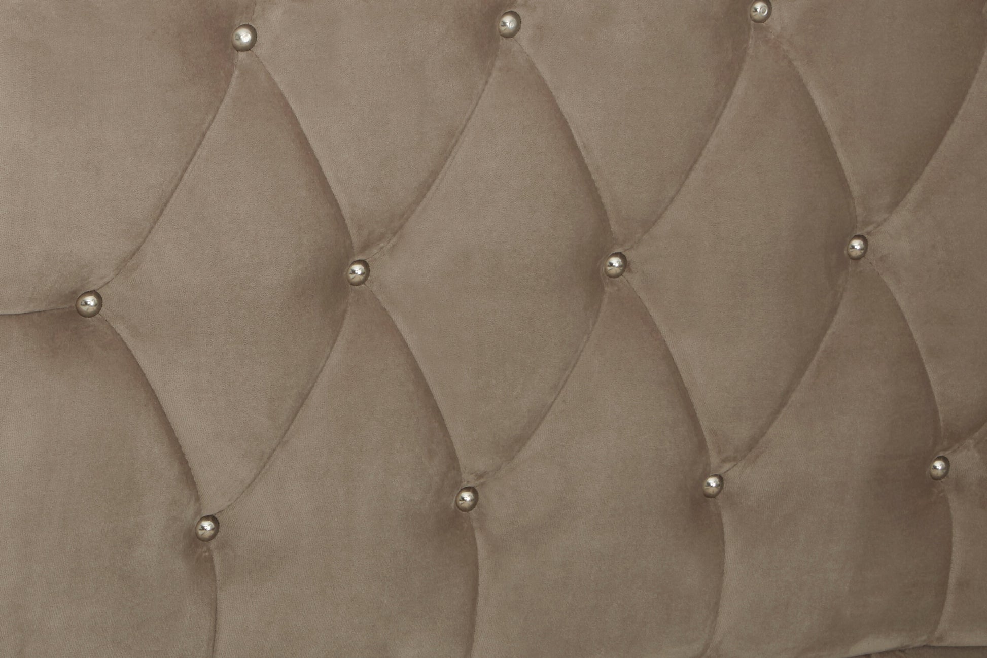 Josephine Mink Brushed Velvet Double Bed