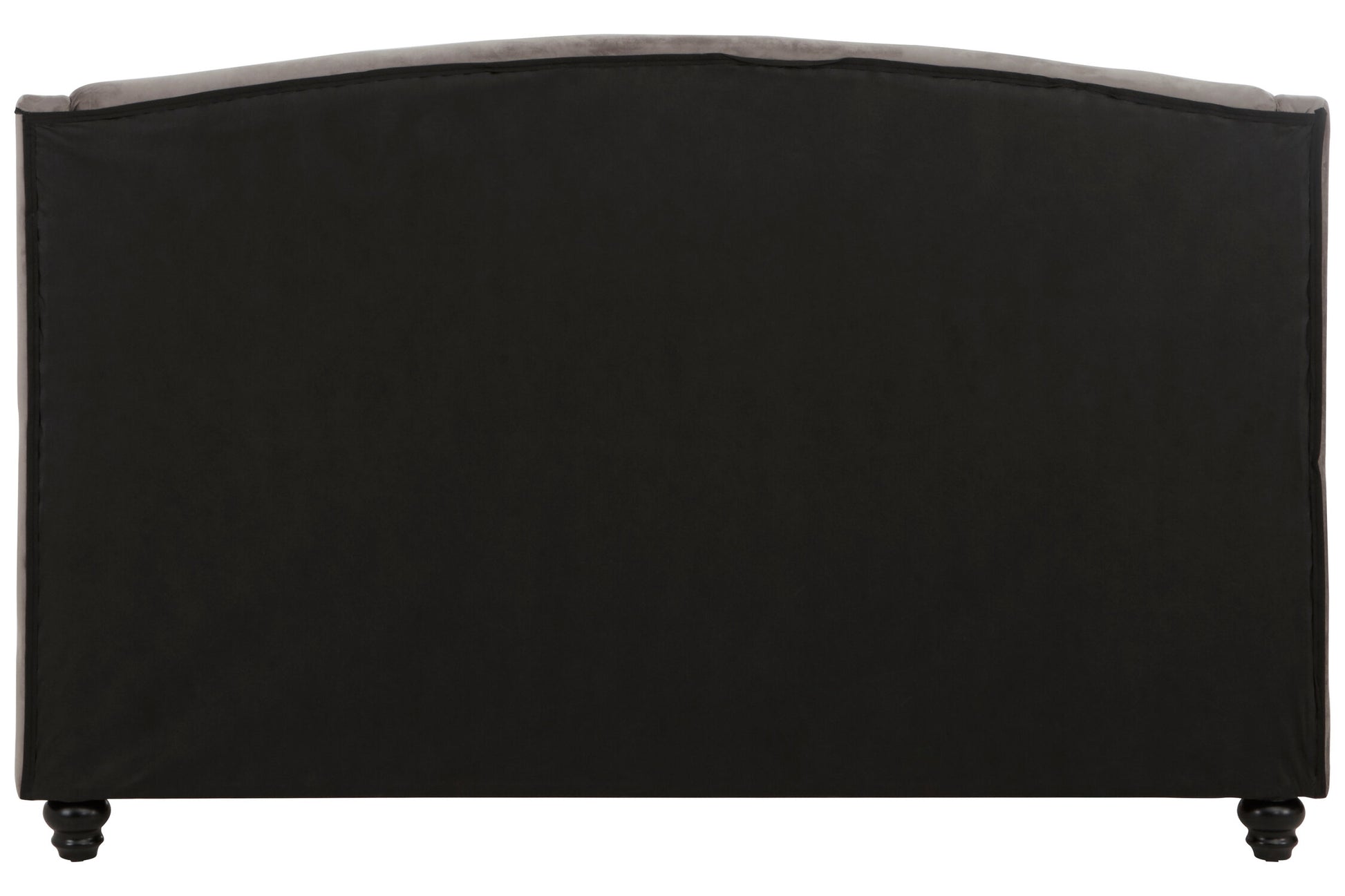 Josephine Grey Velvet King Bed