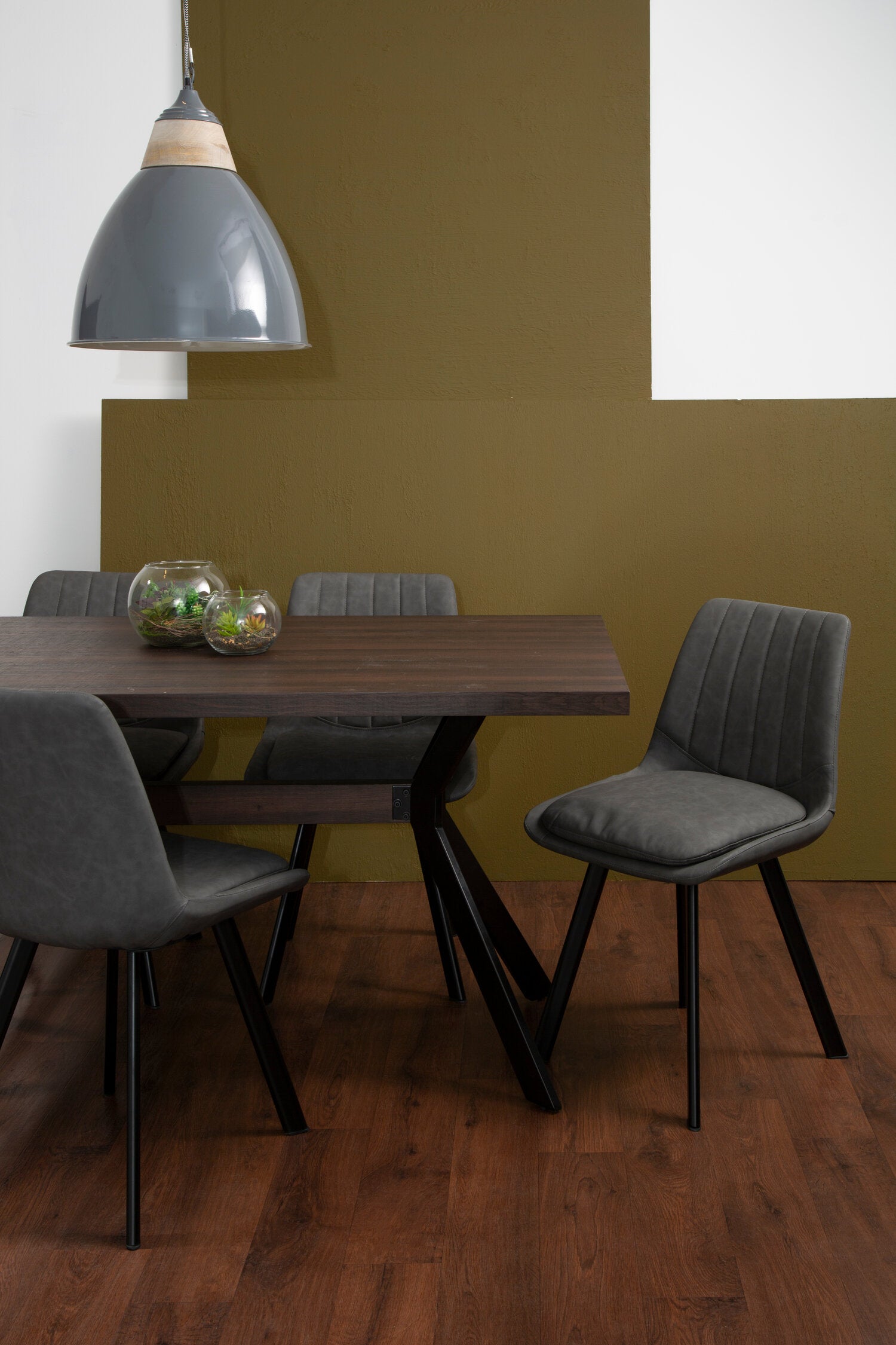 Westford Rectangle Dining Table with 6 Chairs Set