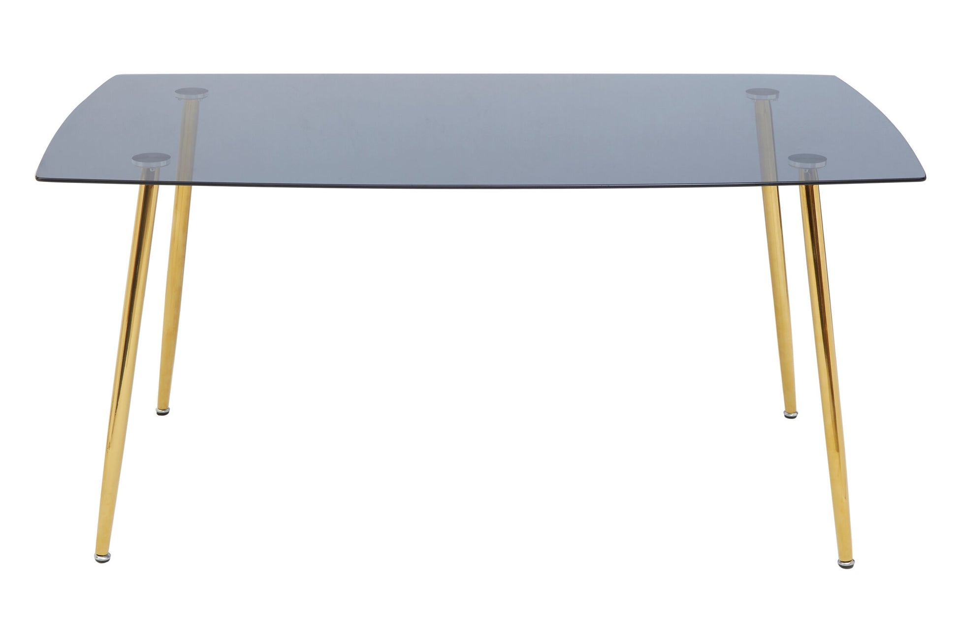 Wimslow Smoked Glass Dining Table with 6 Chairs Set