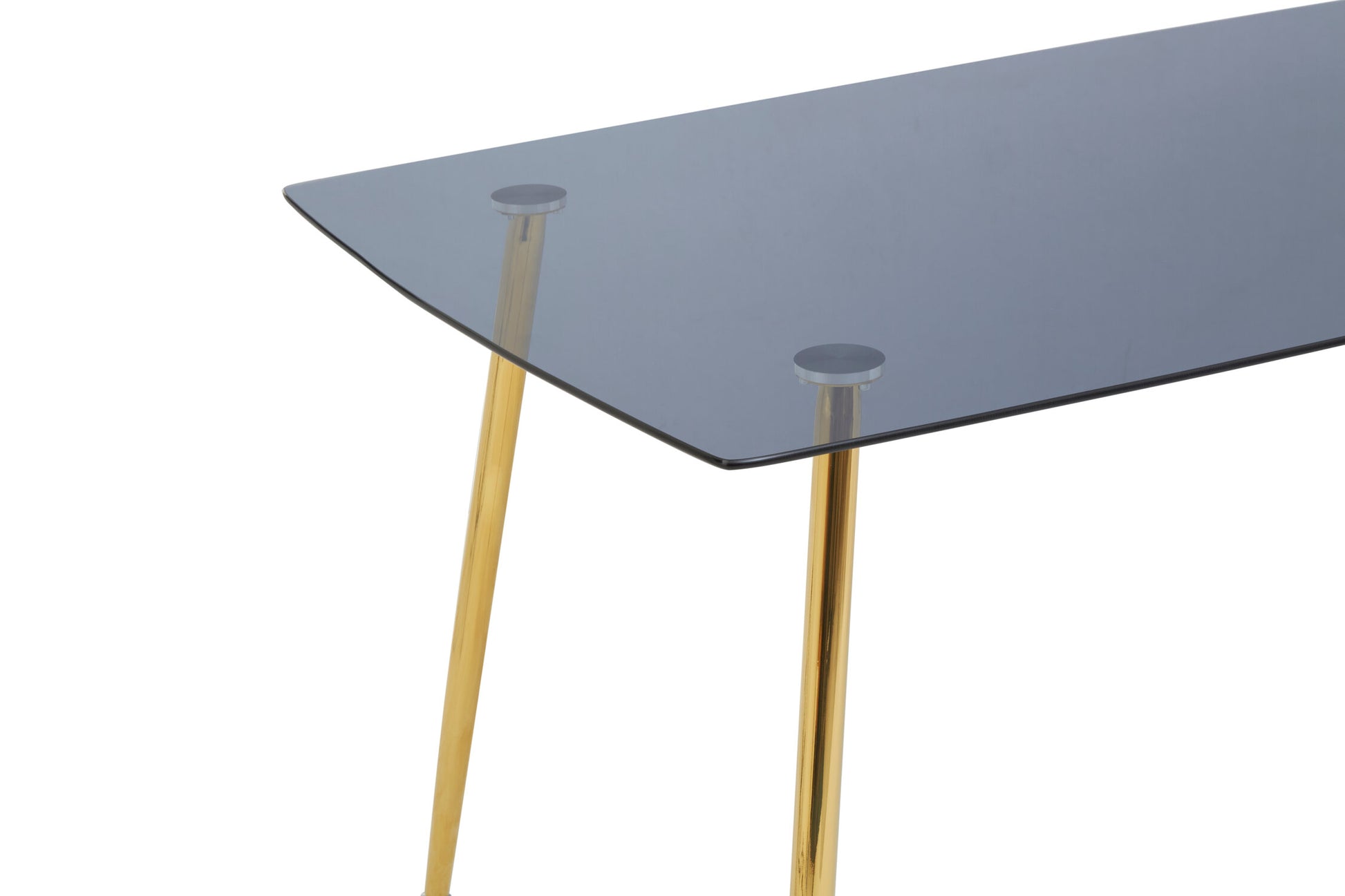 Wimslow Smoked Glass Dining Table with 6 Chairs Set