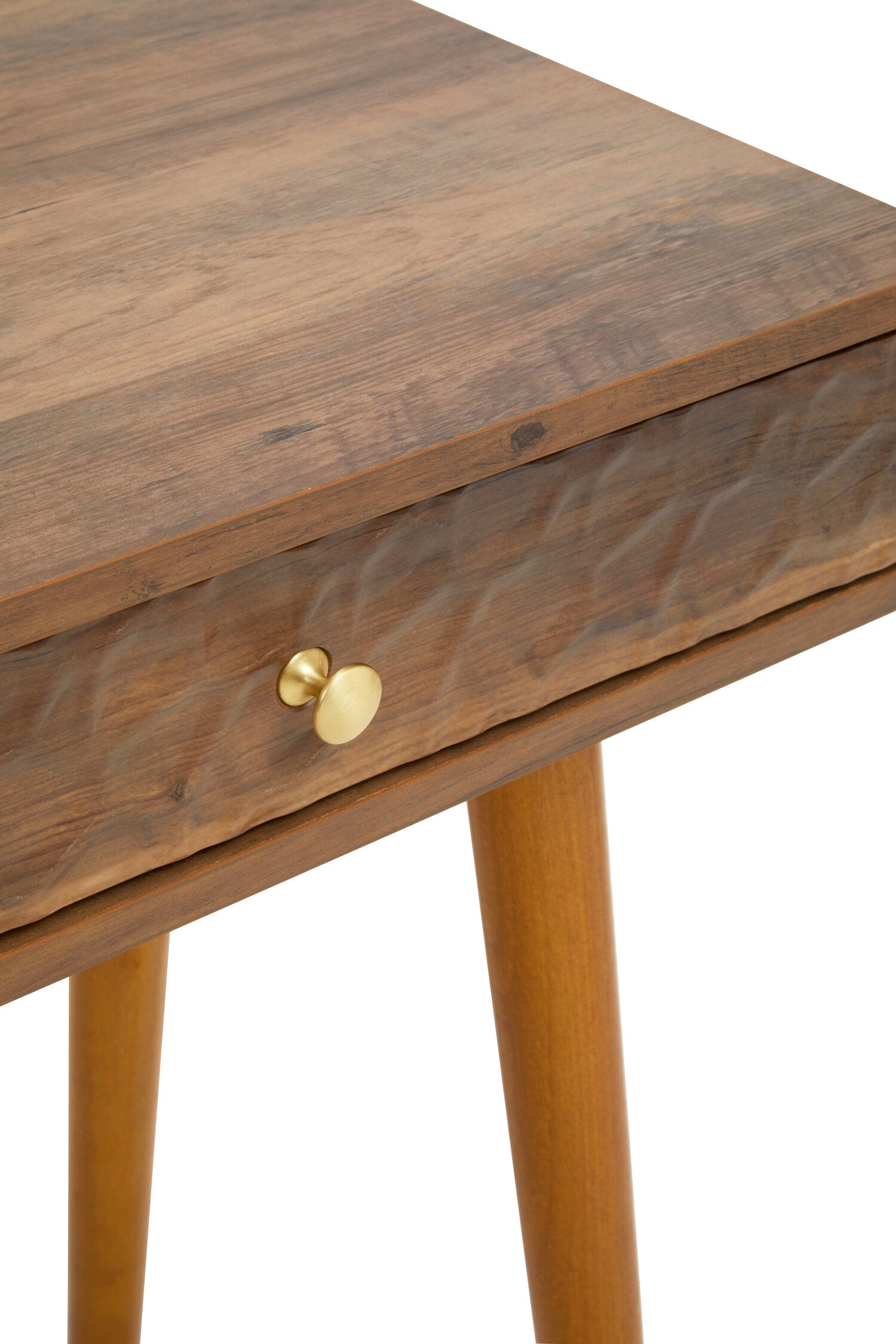 Frida Wood Veneer Console Table with 2 Drawers