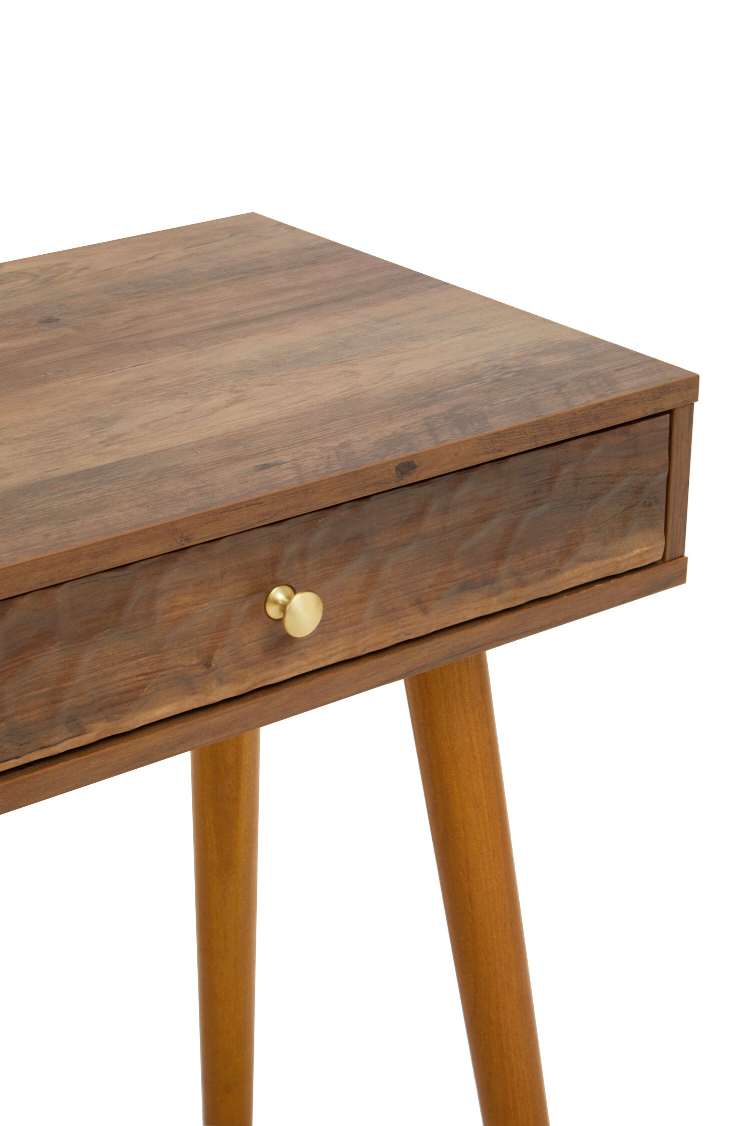 Frida Wood Veneer Console Table with 2 Drawers