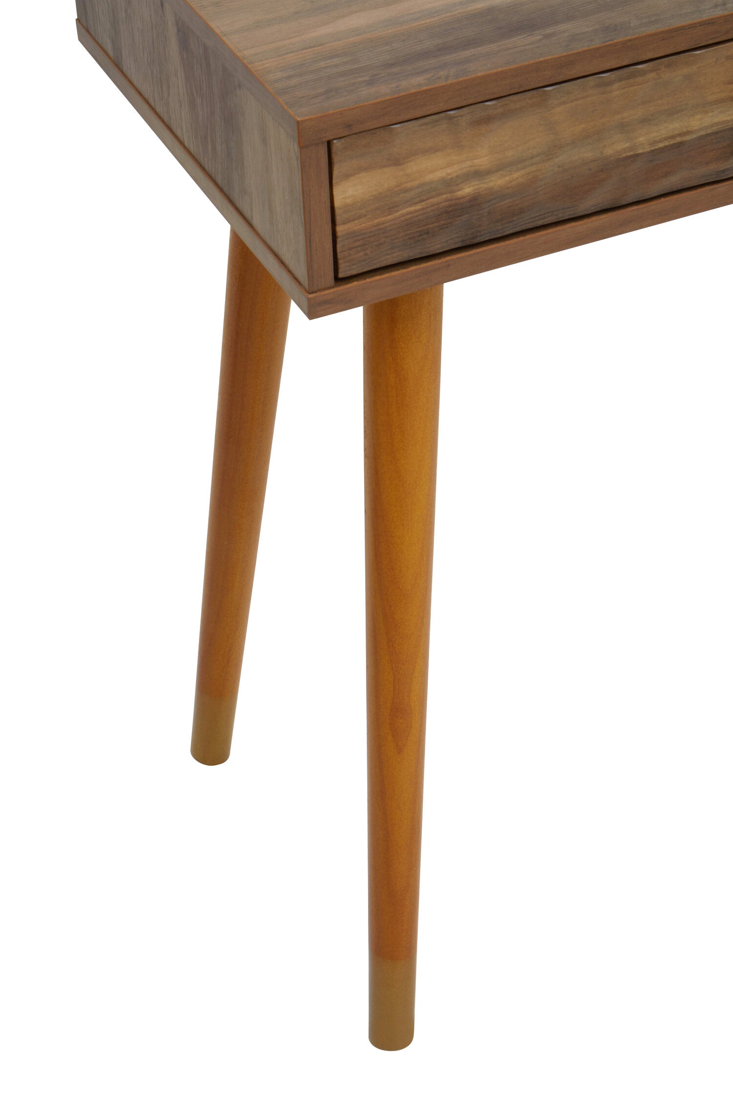 Frida Wood Veneer Console Table with 2 Drawers