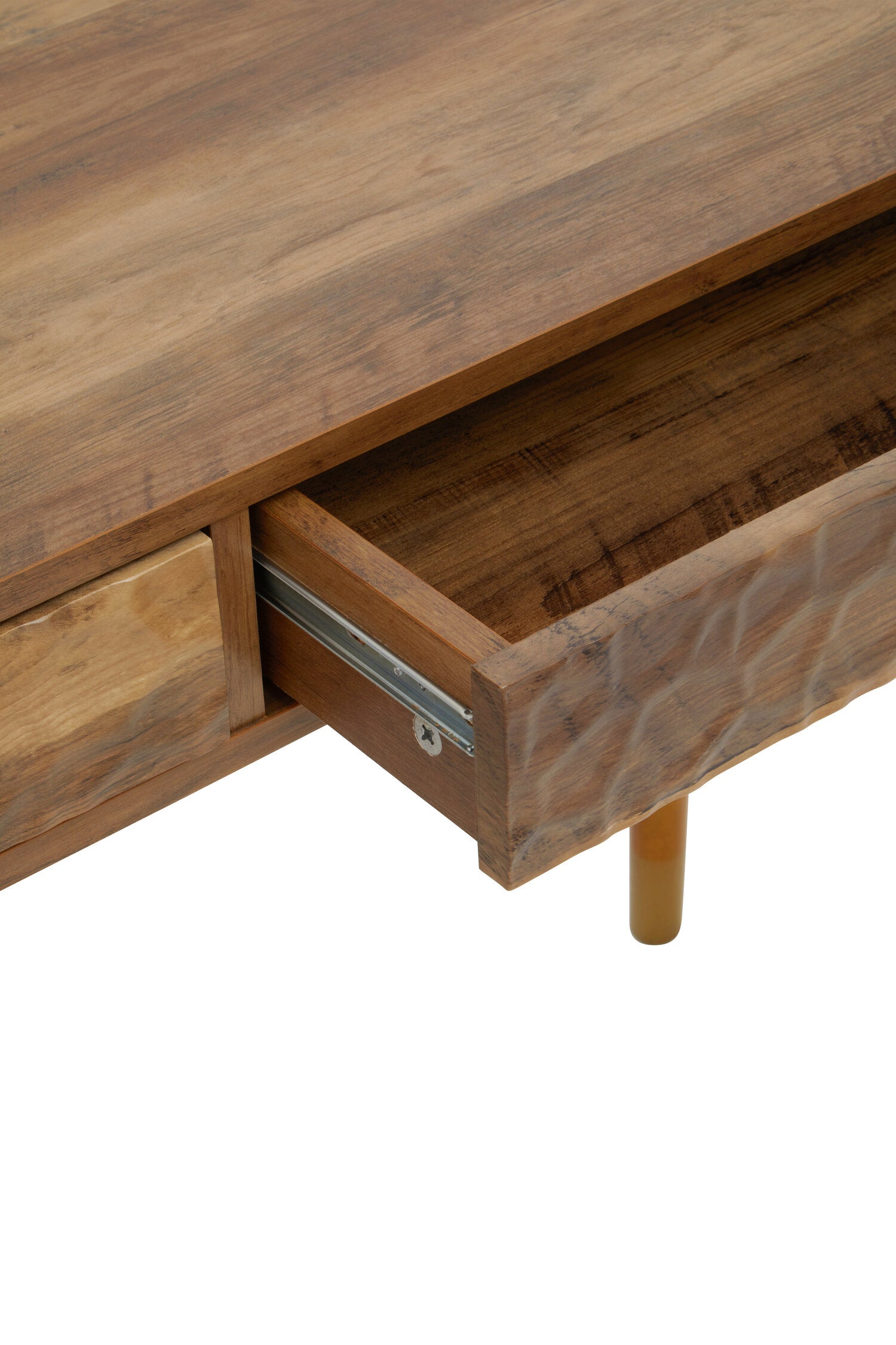 Frida Wood Veneer Console Table with 2 Drawers