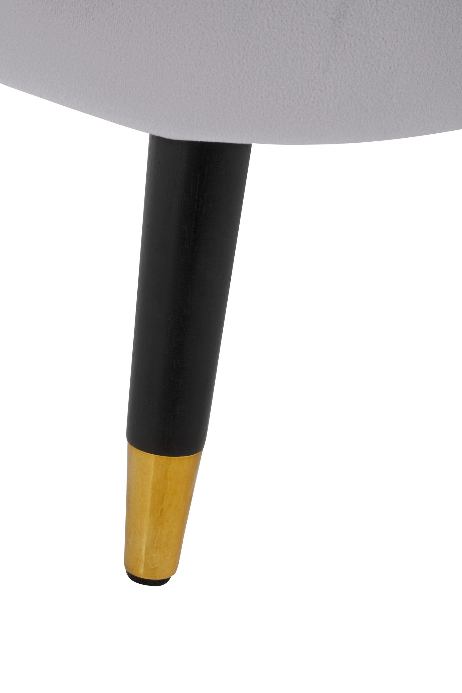 Loretta Grey Velvet Shell Accent Chair