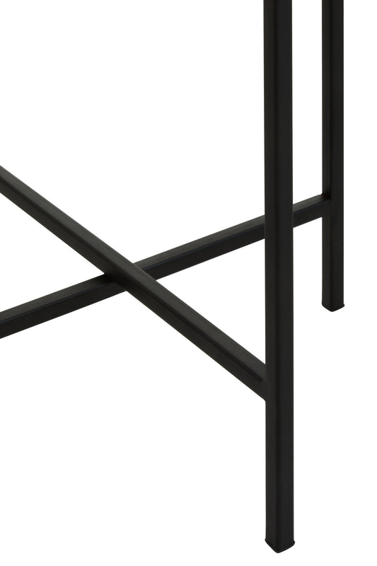 Depok Large Rattan Planter with Metal Stand