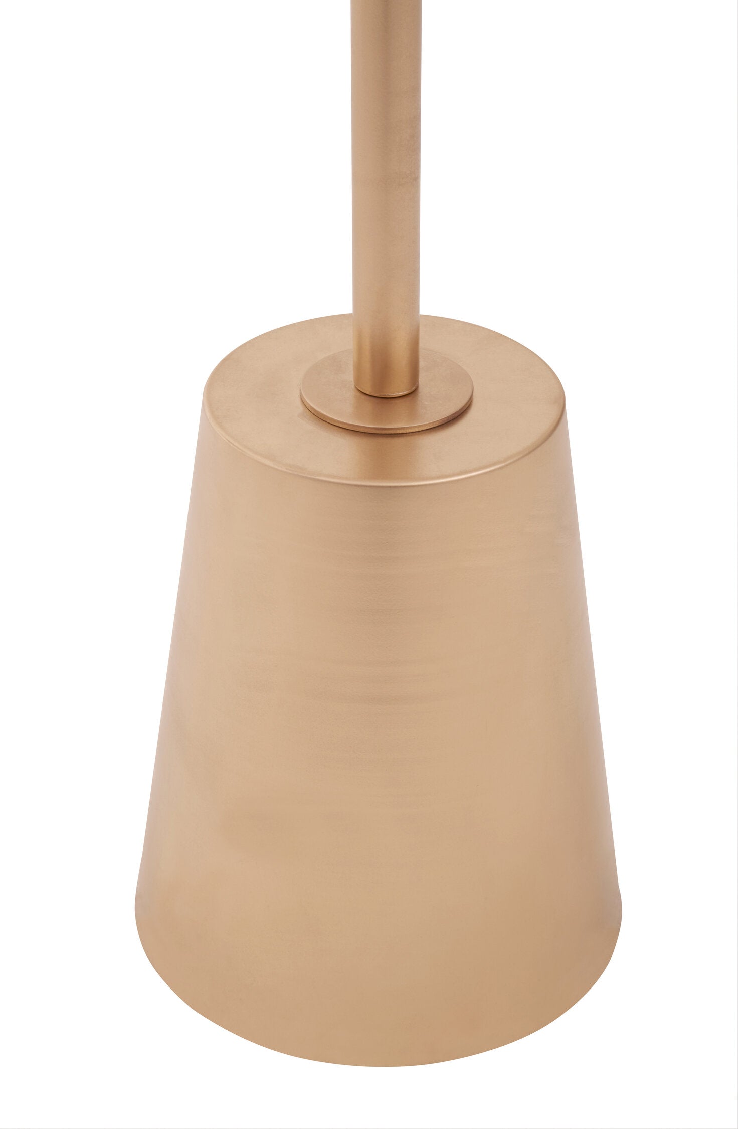 Avola White Marble Effect Top Gold Base Side Table
