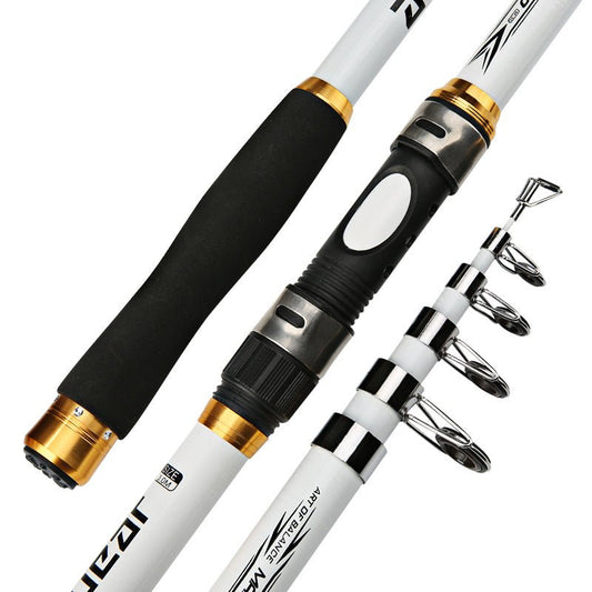 2.1M -3.6M Carp Fishing Rod Feeder Hard FRP Carbon Fiber Telescopic Fishing Rod Fishing Pole | Luxury Home Accessories | Heulog Glow