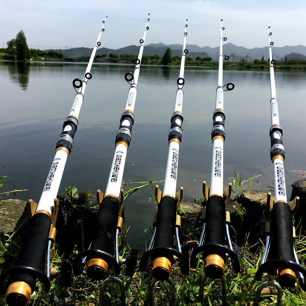 2.1M -3.6M Carp Fishing Rod Feeder Hard FRP Carbon Fiber Telescopic Fishing Rod Fishing Pole | Luxury Home Accessories | Heulog Glow