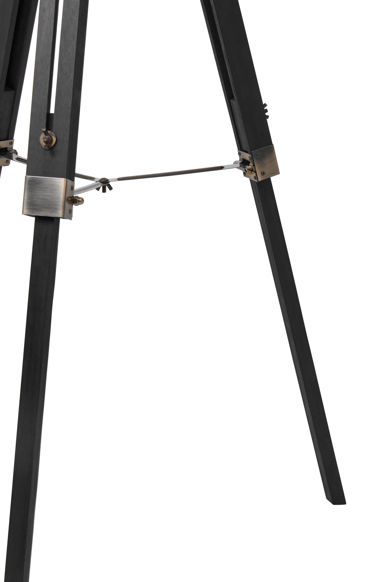Malvern Tripod Floor Lamp With Black Base