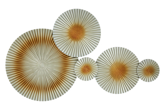 Nason Abstract Discs Wall Sculpture