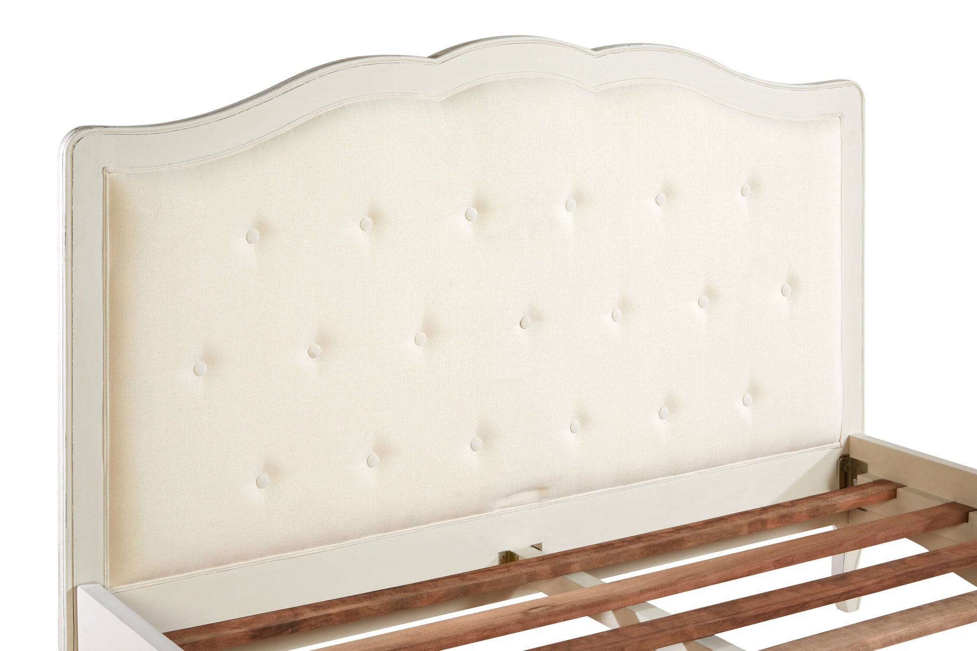Loire White Kingsize Bed