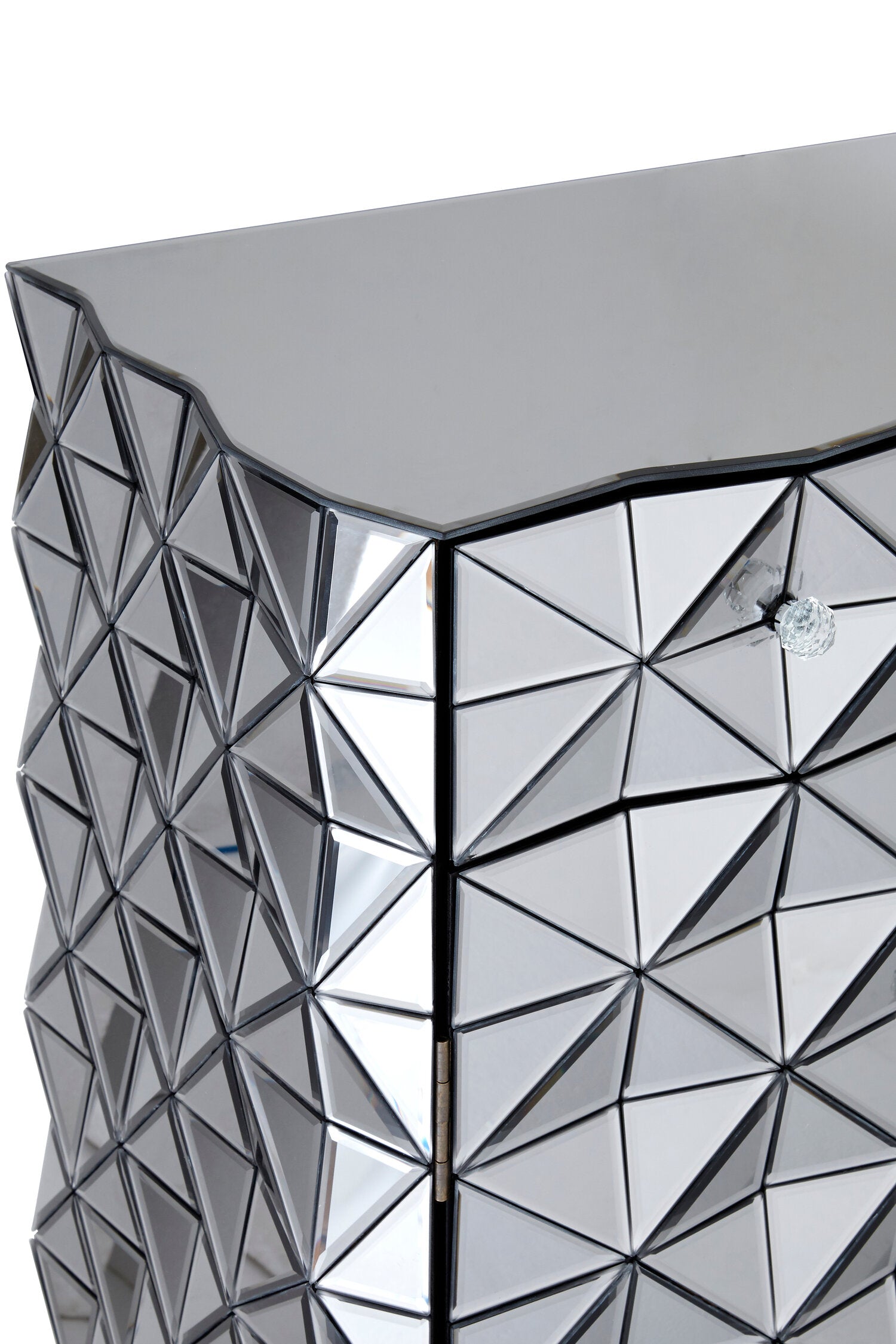 Soho 2 Door Silver Finish Sideboard