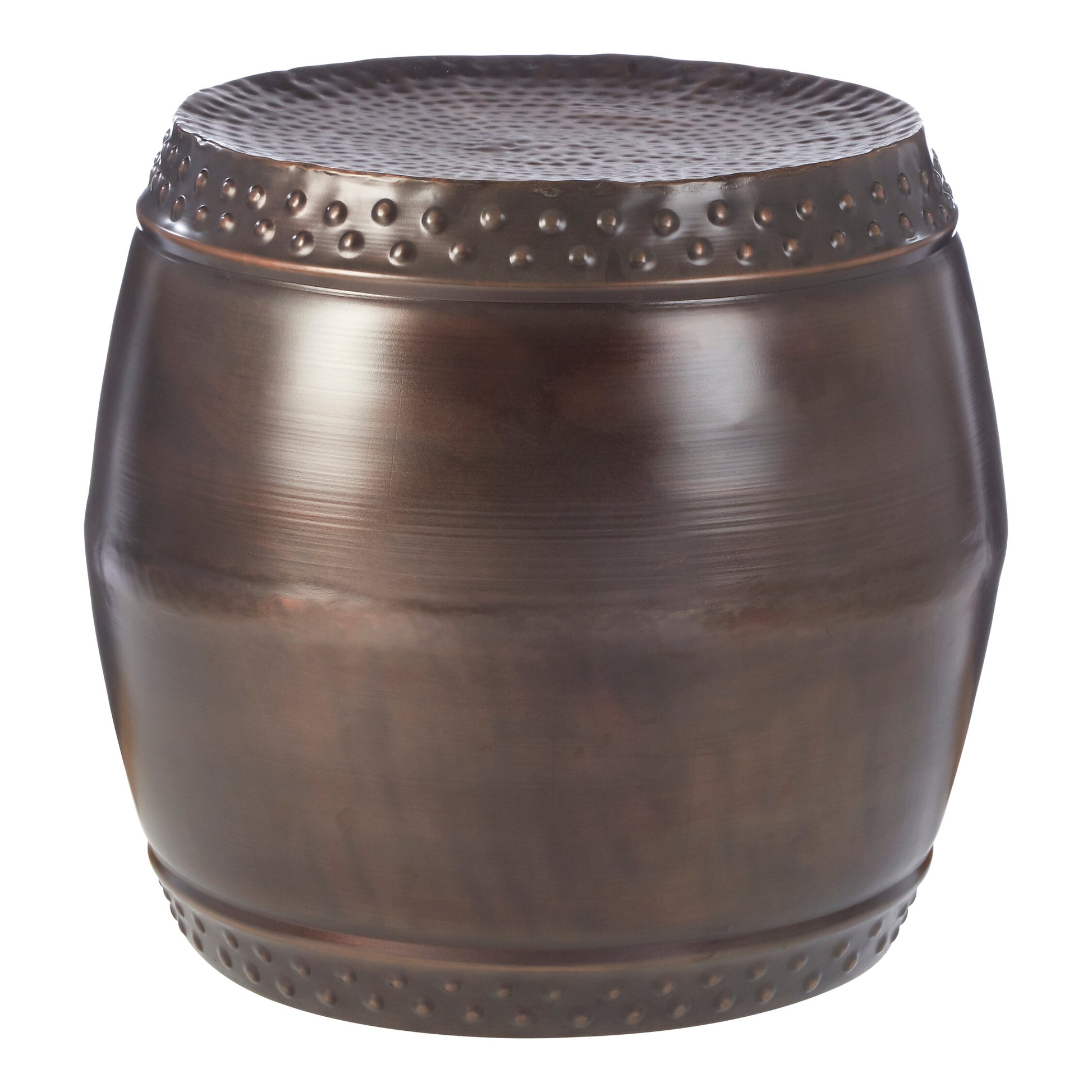 Reza Set of 2 Drum Style Side Tables