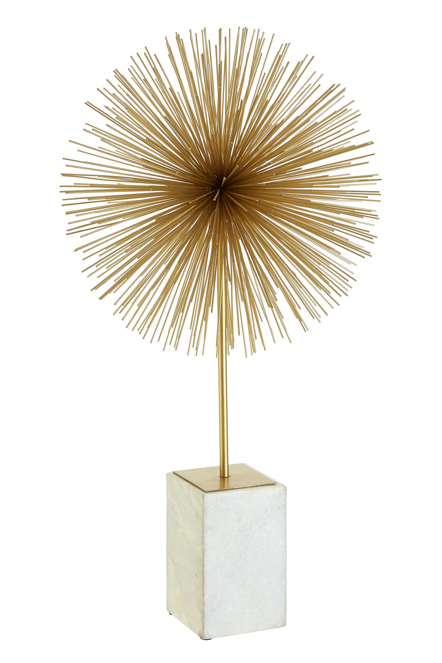 Mirano Gold Finish Starburst Sculpture