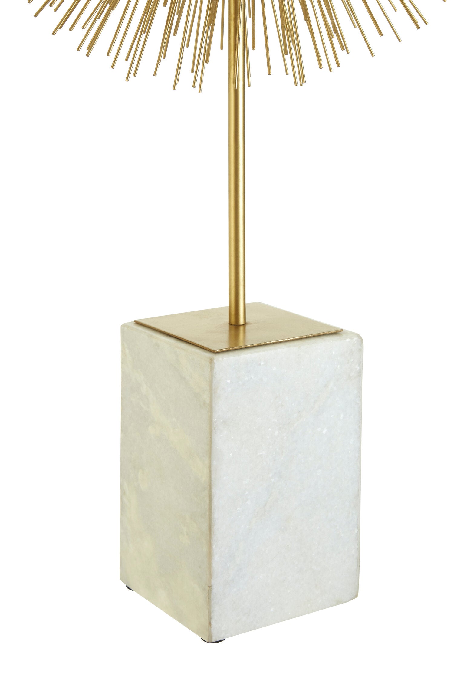 Mirano Gold Finish Starburst Sculpture