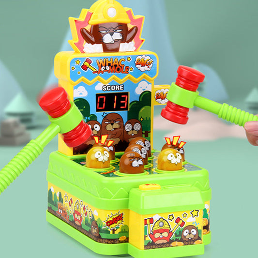 Knock Challenge Gophers King Sound And Light Hands-on Toy