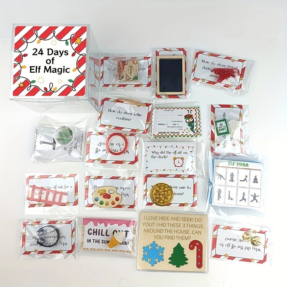 24-day Christmas Advent Elf Magic Gift | Luxury Home Accessories | Heulog Glow