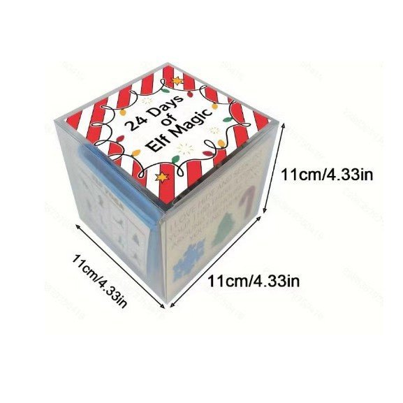 24-day Christmas Advent Elf Magic Gift | Luxury Home Accessories | Heulog Glow