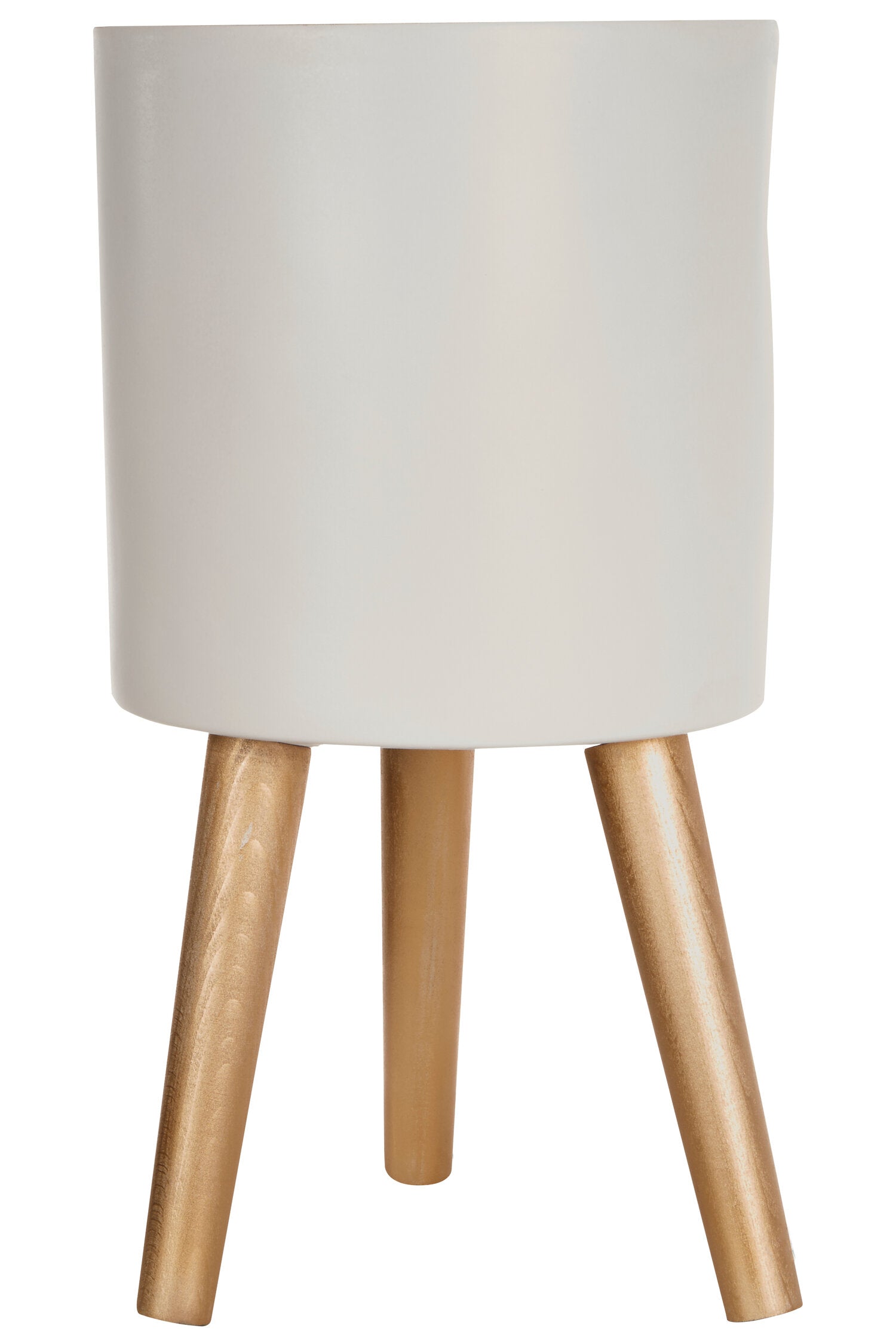 Darnell Small White Planter