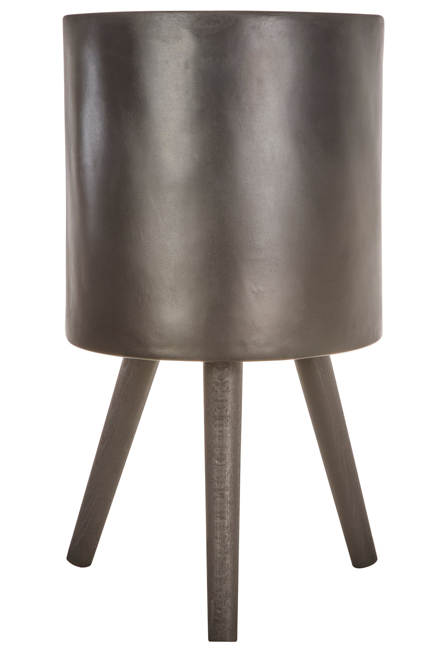 Darnell Large Black Finish Planter
