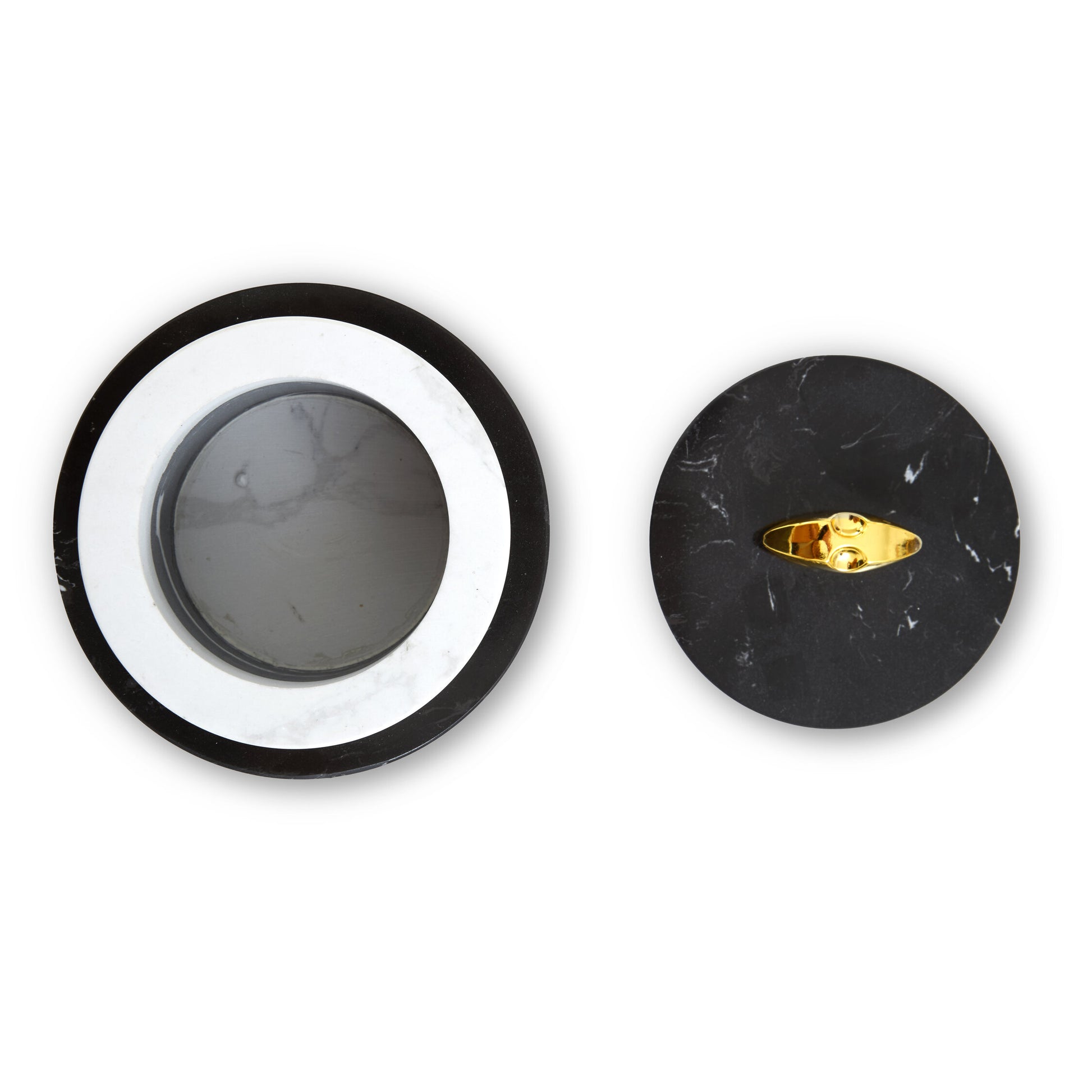 Flos Black Marble Storage Jar