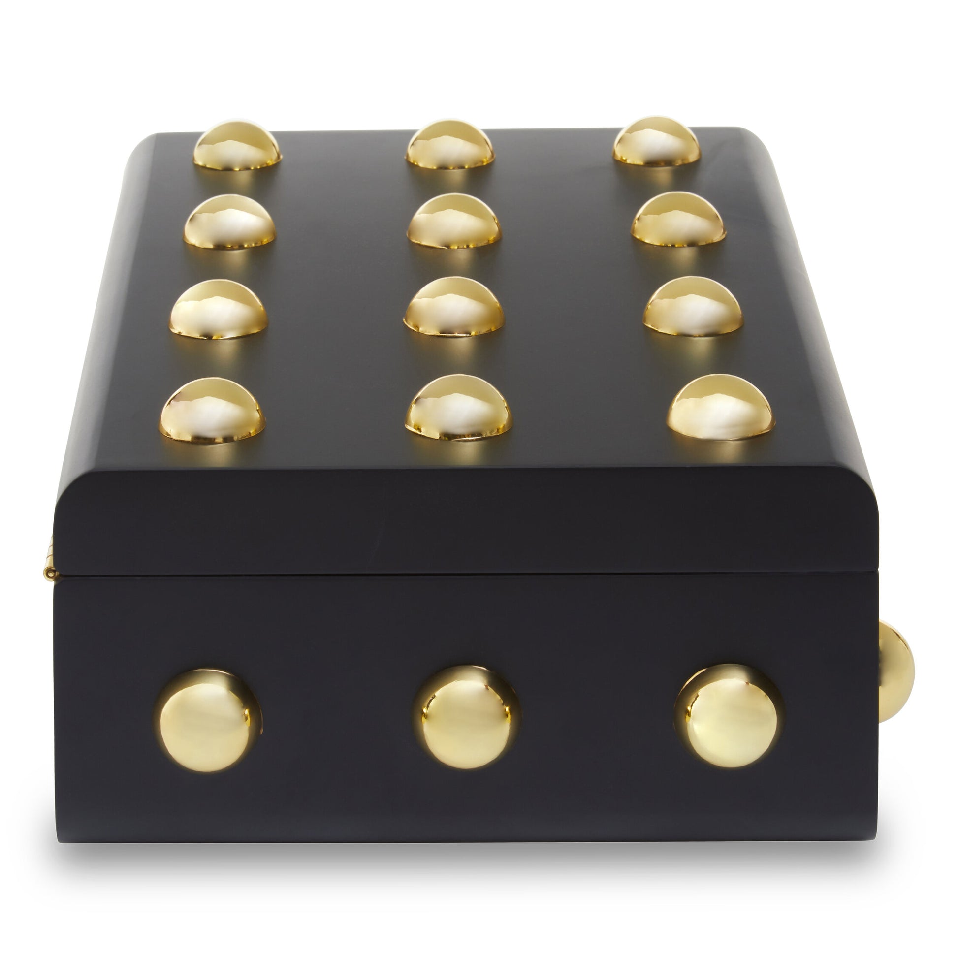 Frida Large Black and Gold Trinket Box