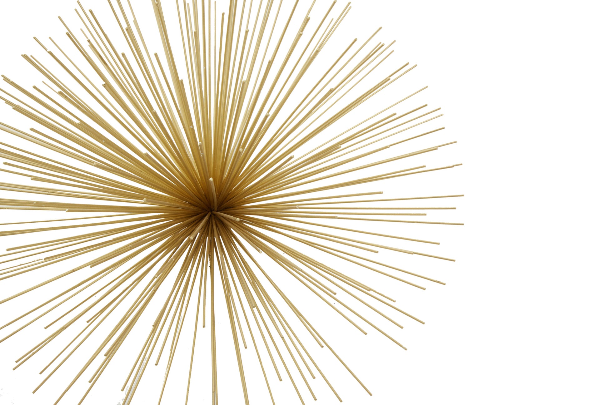 Mirano Set Of 3 Gold Finish Starburst Wall Decor