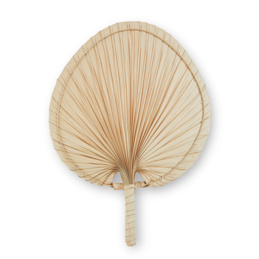 Balta Small Natural Palm Leaf Fan