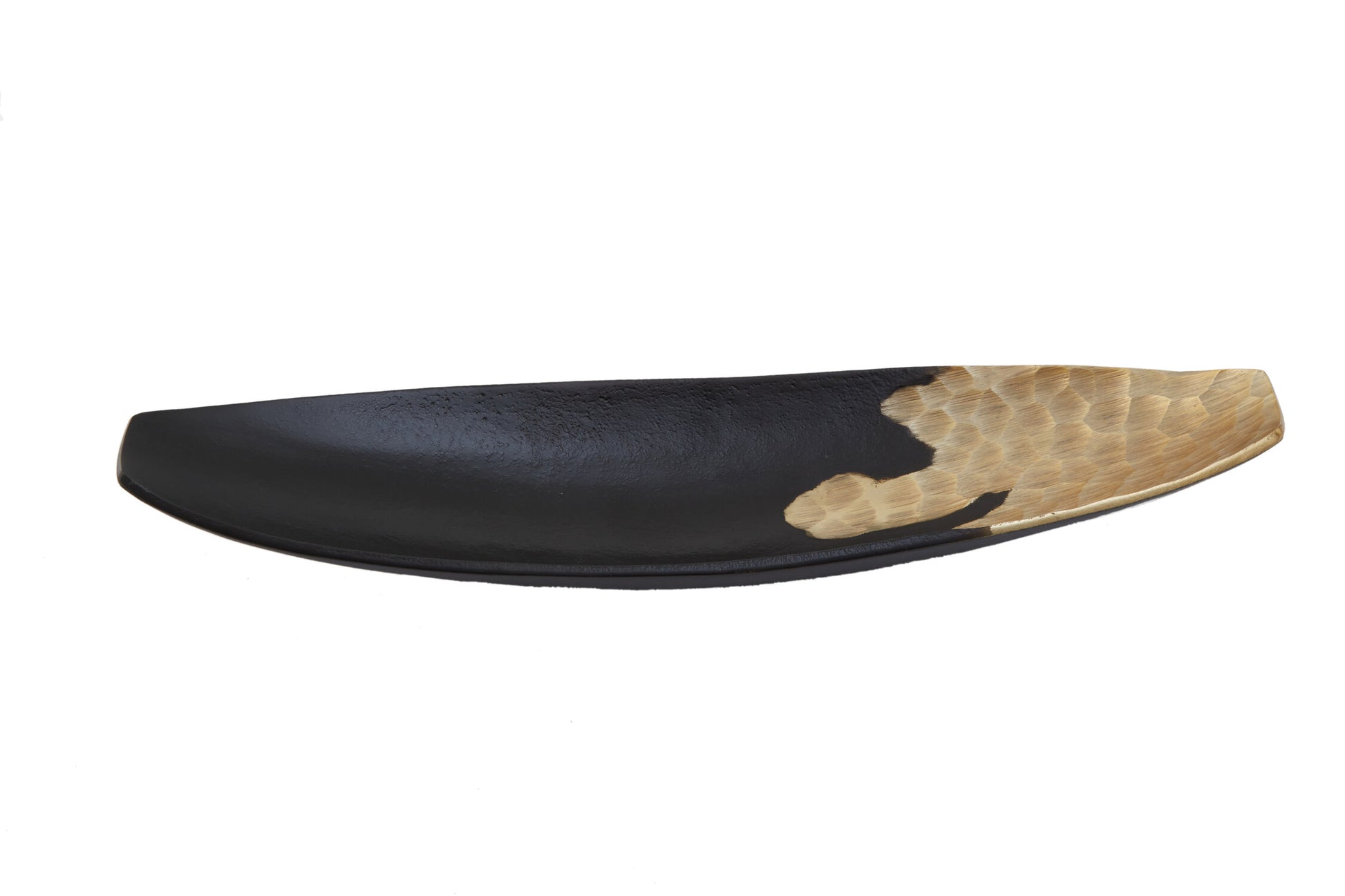 Daito Black and Gold Boat Dish