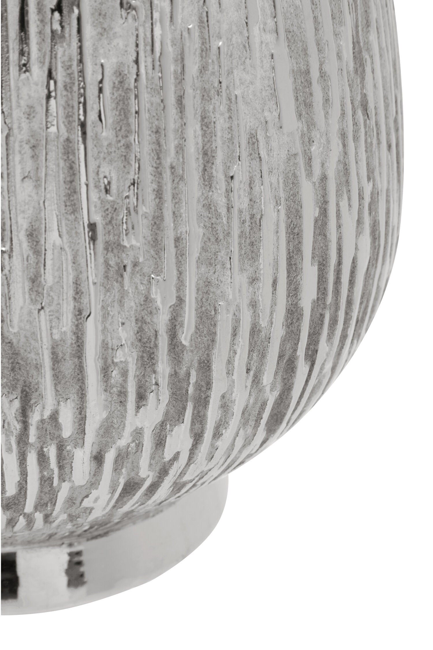Hesper Large Silver Ceramic Planter
