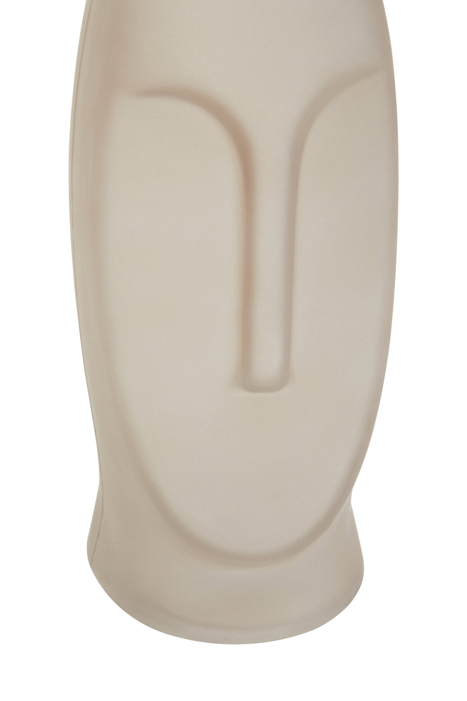 Viso Grey Small Face Design Vase