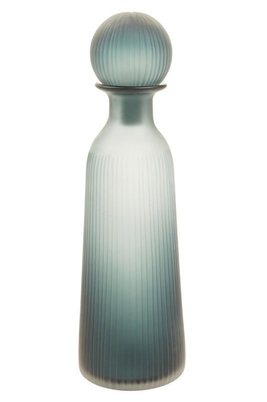 Hira Large Blue Bottle Vase