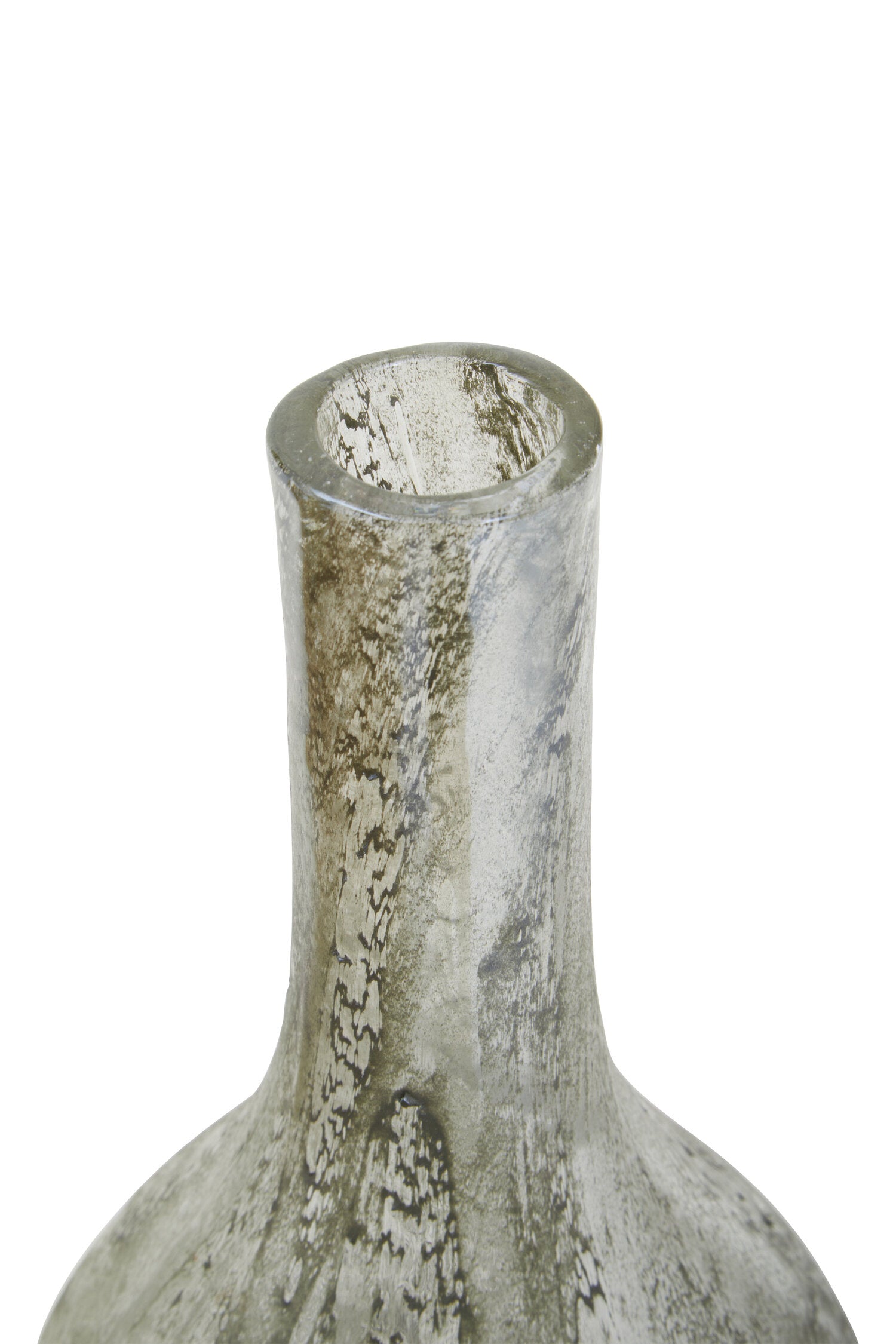 Herbie Large Metallic Effect Bottle Vase