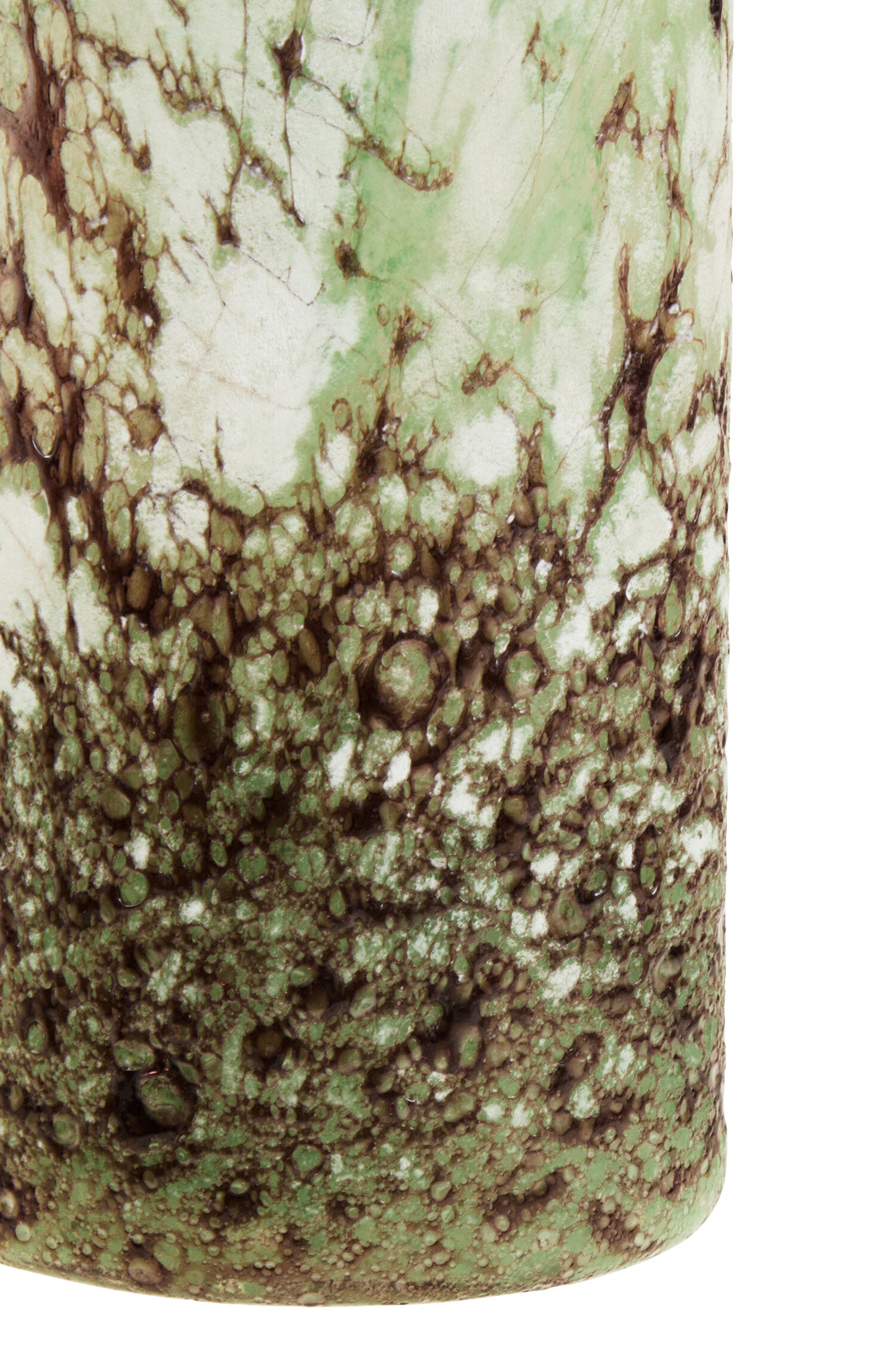 Harri Small Glass Marble Effect Vase