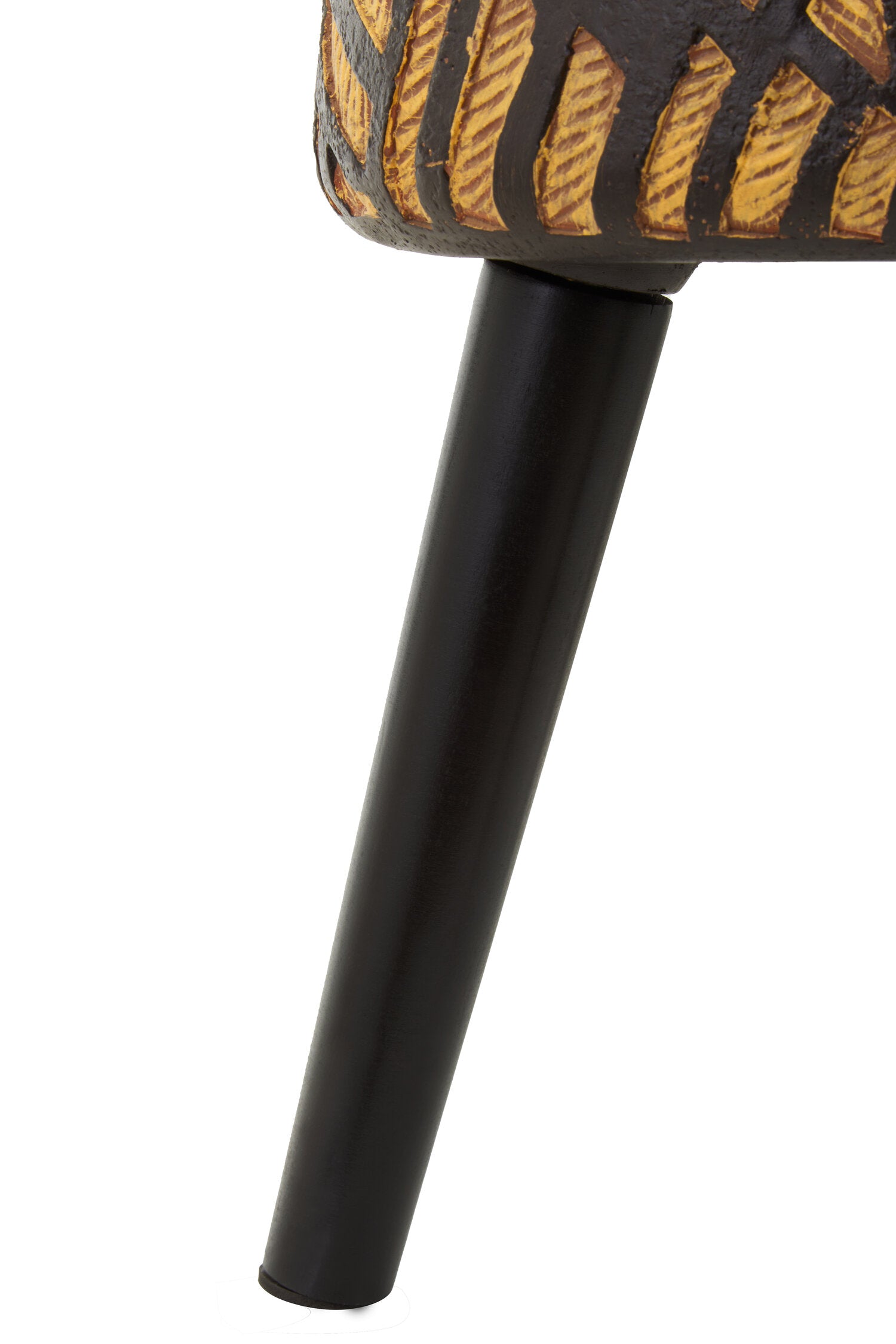 Darnell Natural And Black Planter With Angular Legs