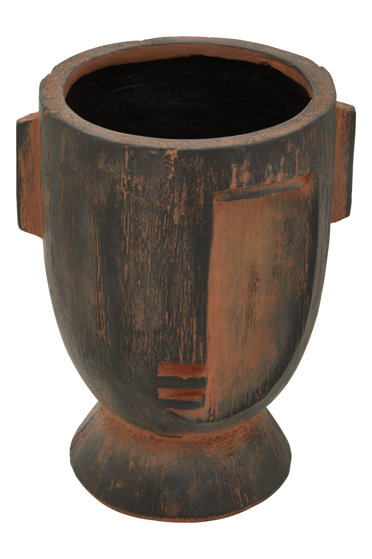 Darnell Large Rustic Face Planter