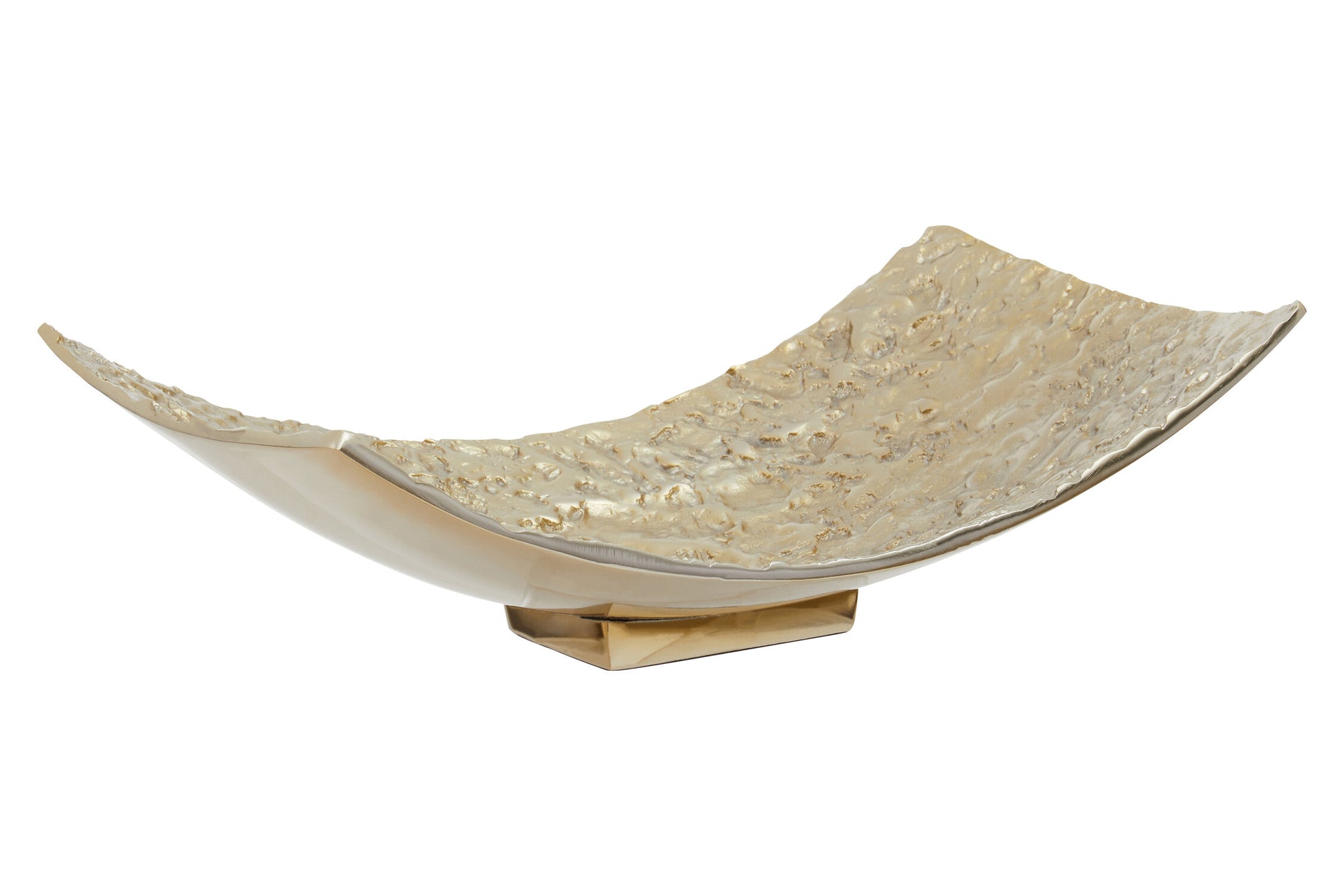 Akola Gold Textured Decorative Dish