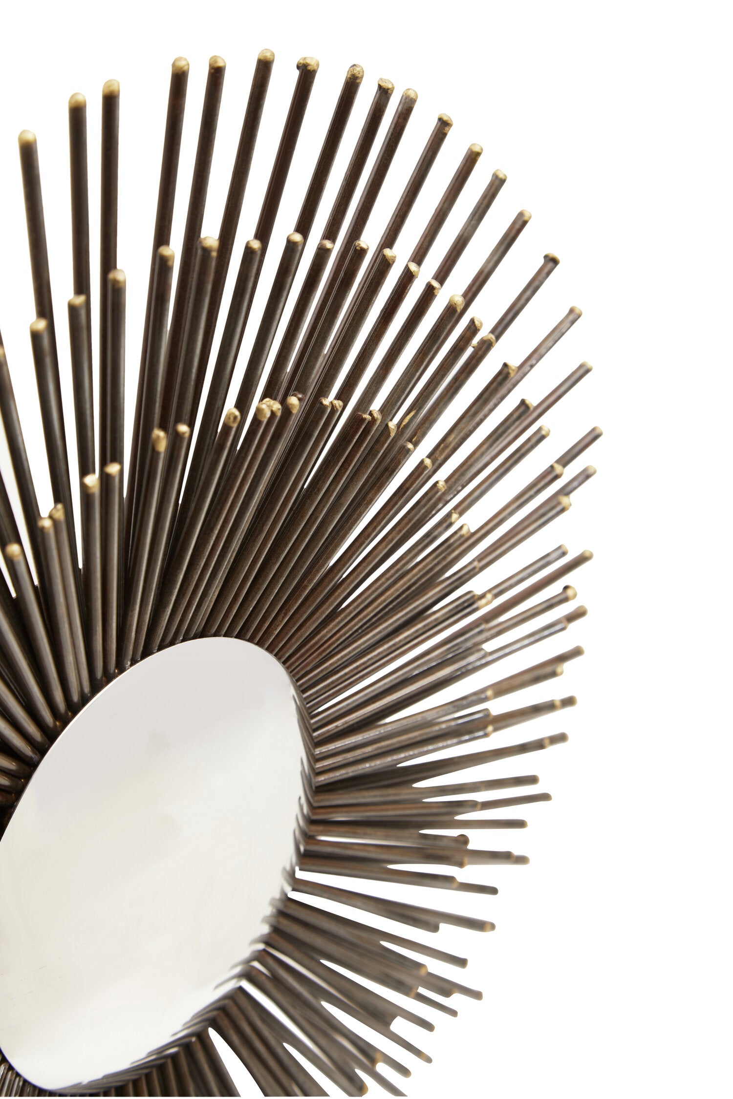 Mirano Black Finish Quill Sculpture