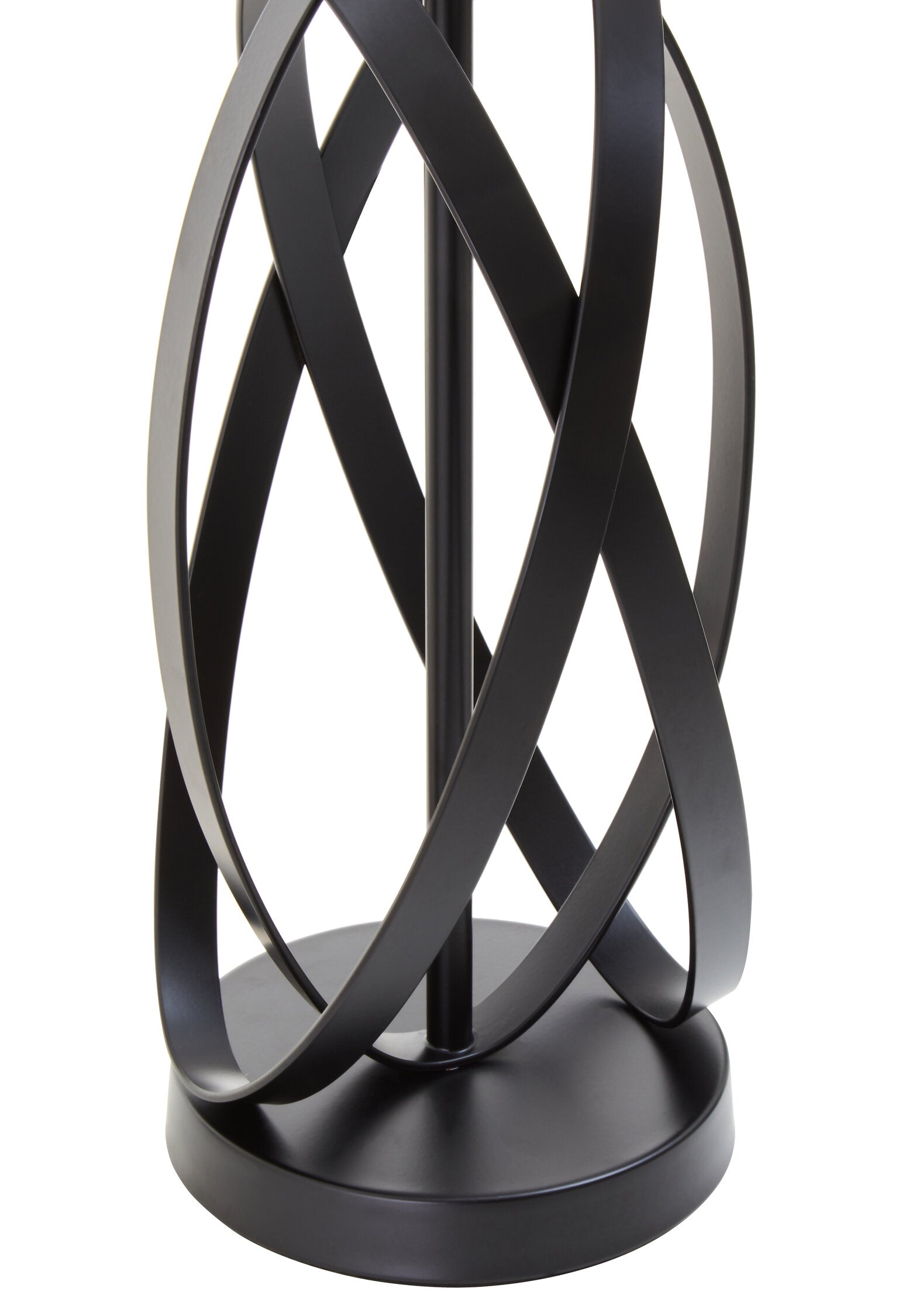 Zaina Black Cross Table Lamp