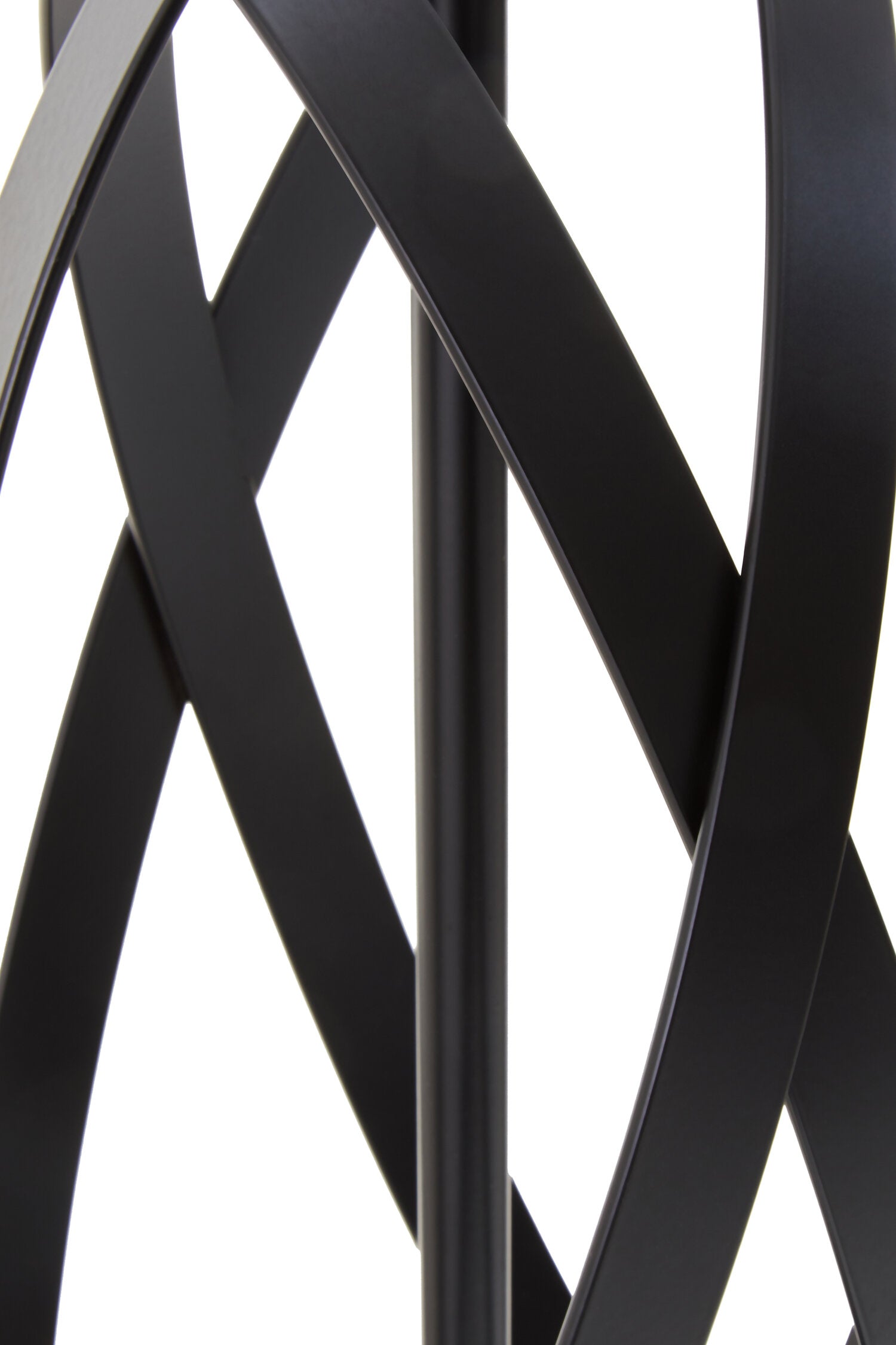 Zaina Black Cross Table Lamp