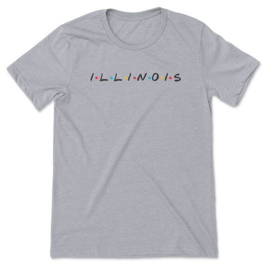 Illinois Friends Tee