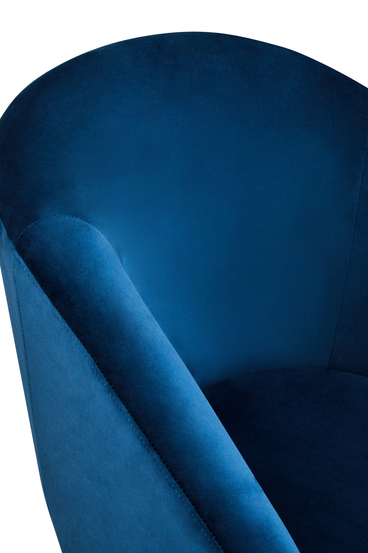 Yasmeen Midnight Blue Chair And Footstool
