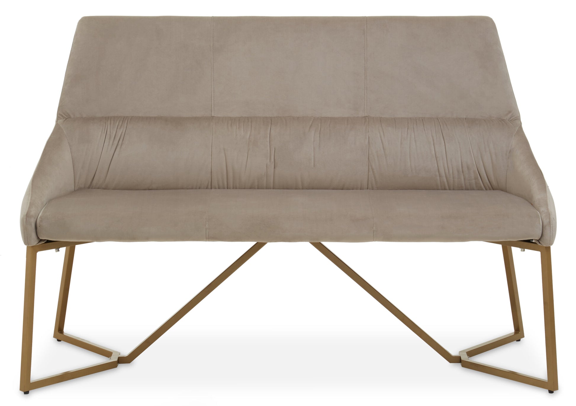 Vieste Mink Velvet Bench