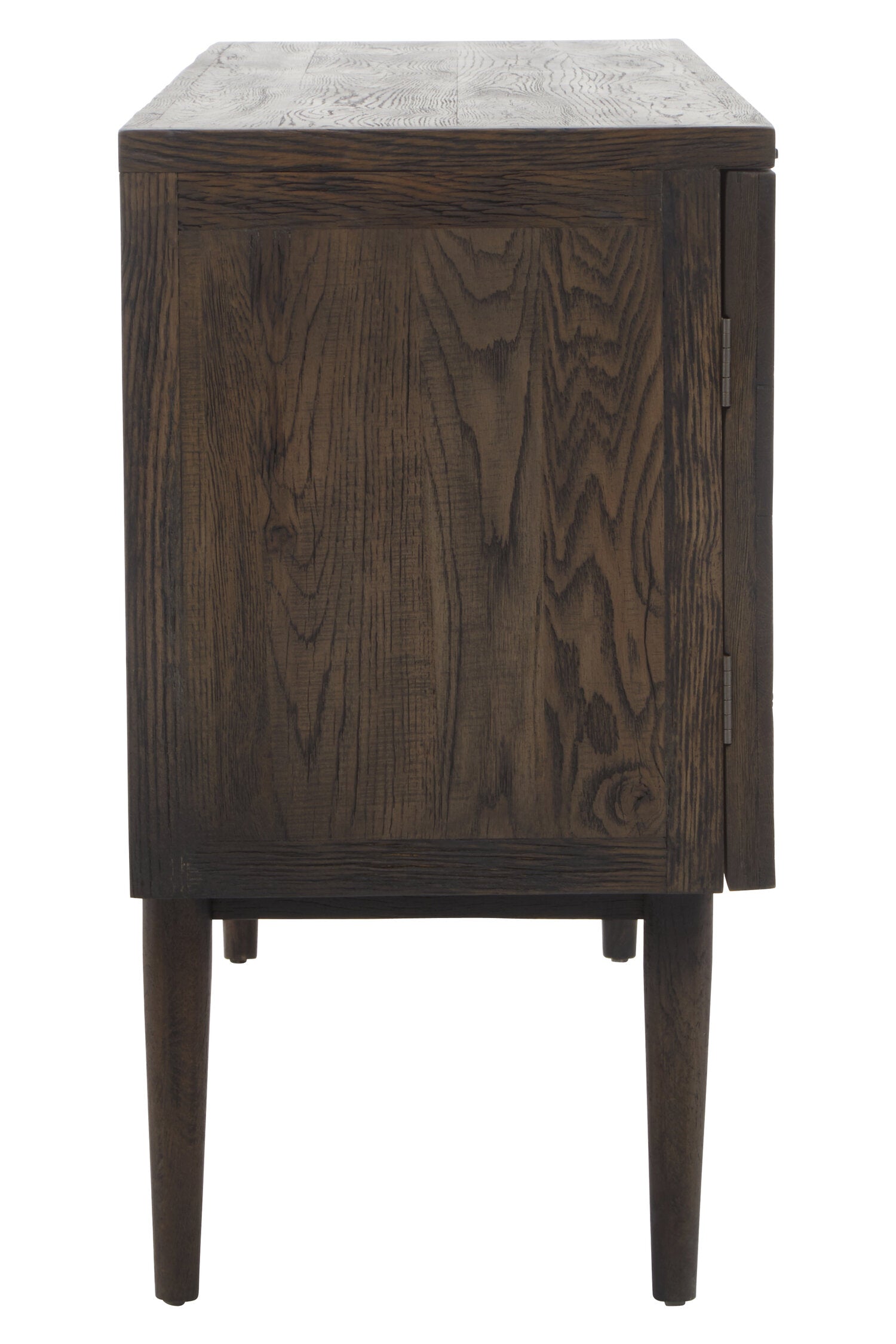 Lucca Recycled Dark Oak Wood Sideboard