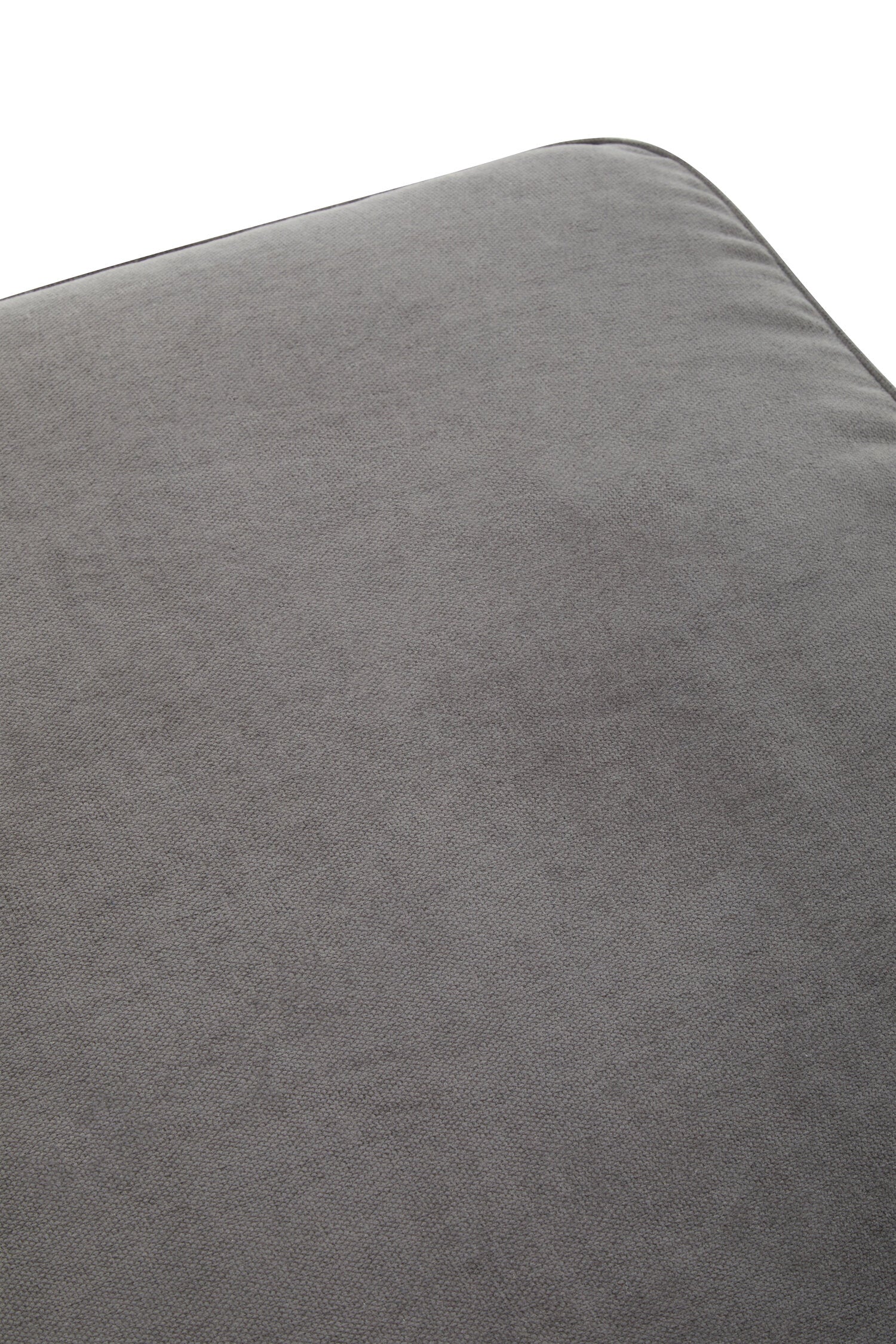 Spencer Grey Fabric Footstool