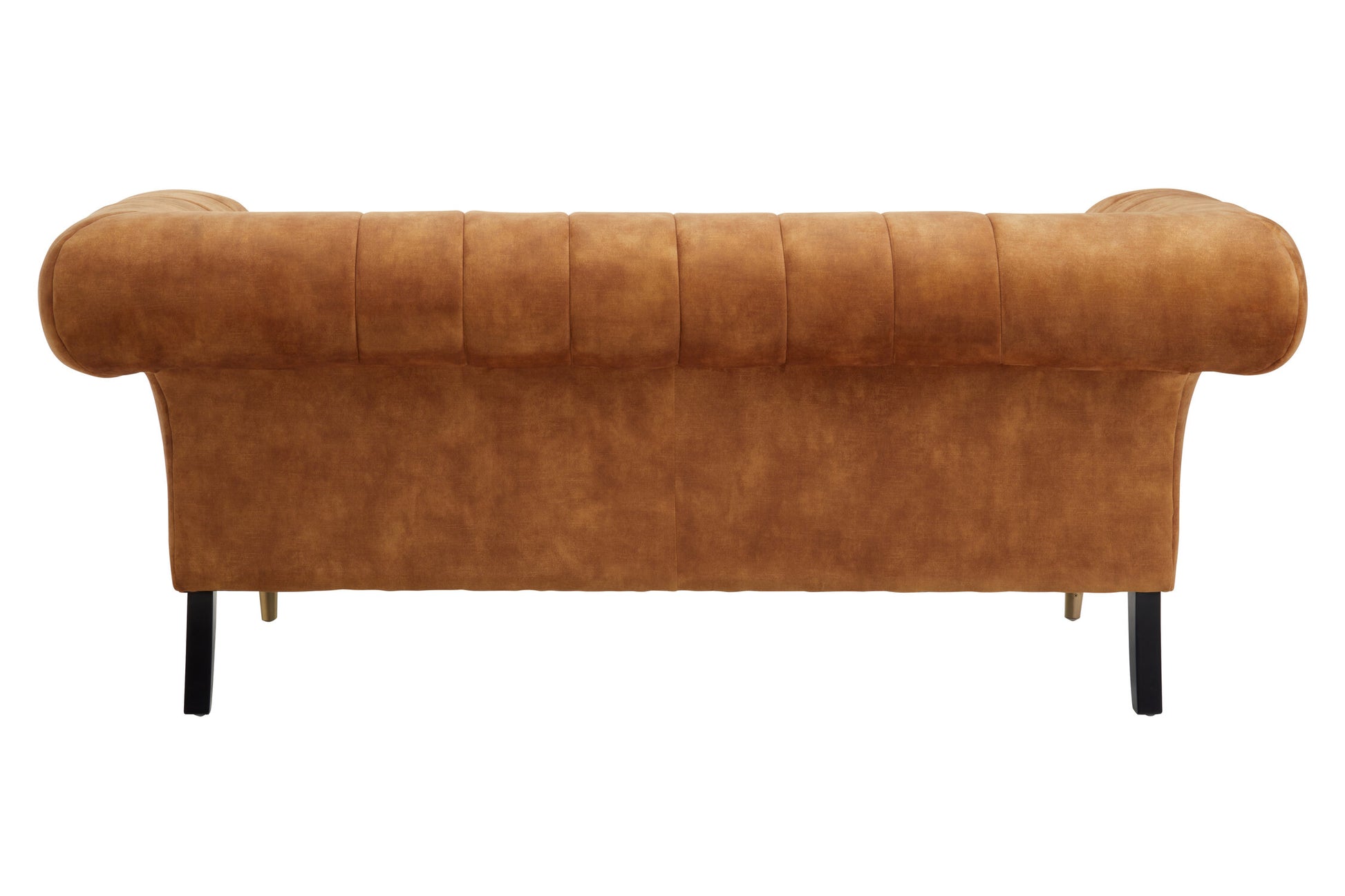Siena Two Seat Gold Velvet Sofa