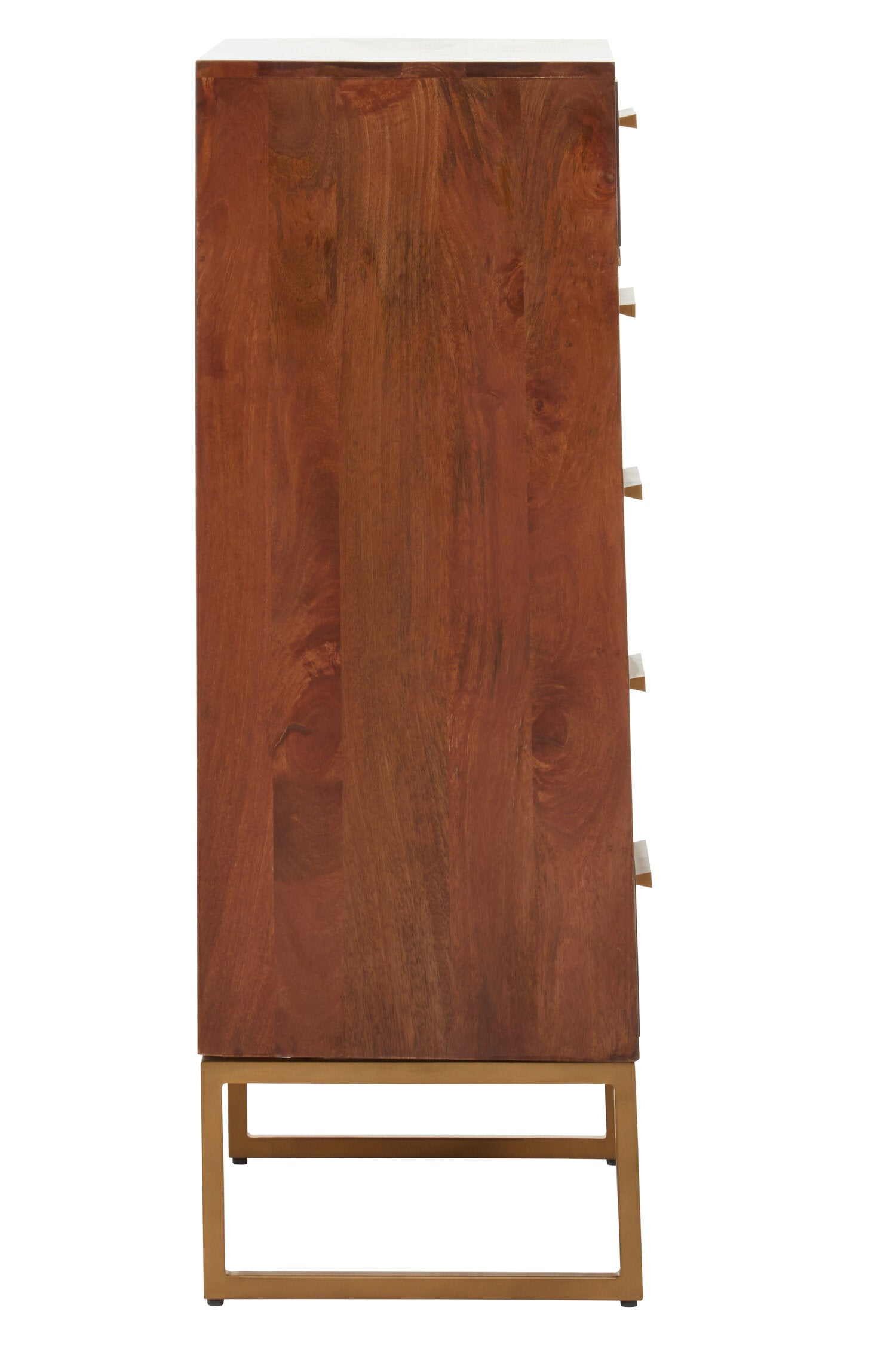Gaya Mango Wood Chest of 5 Drawers