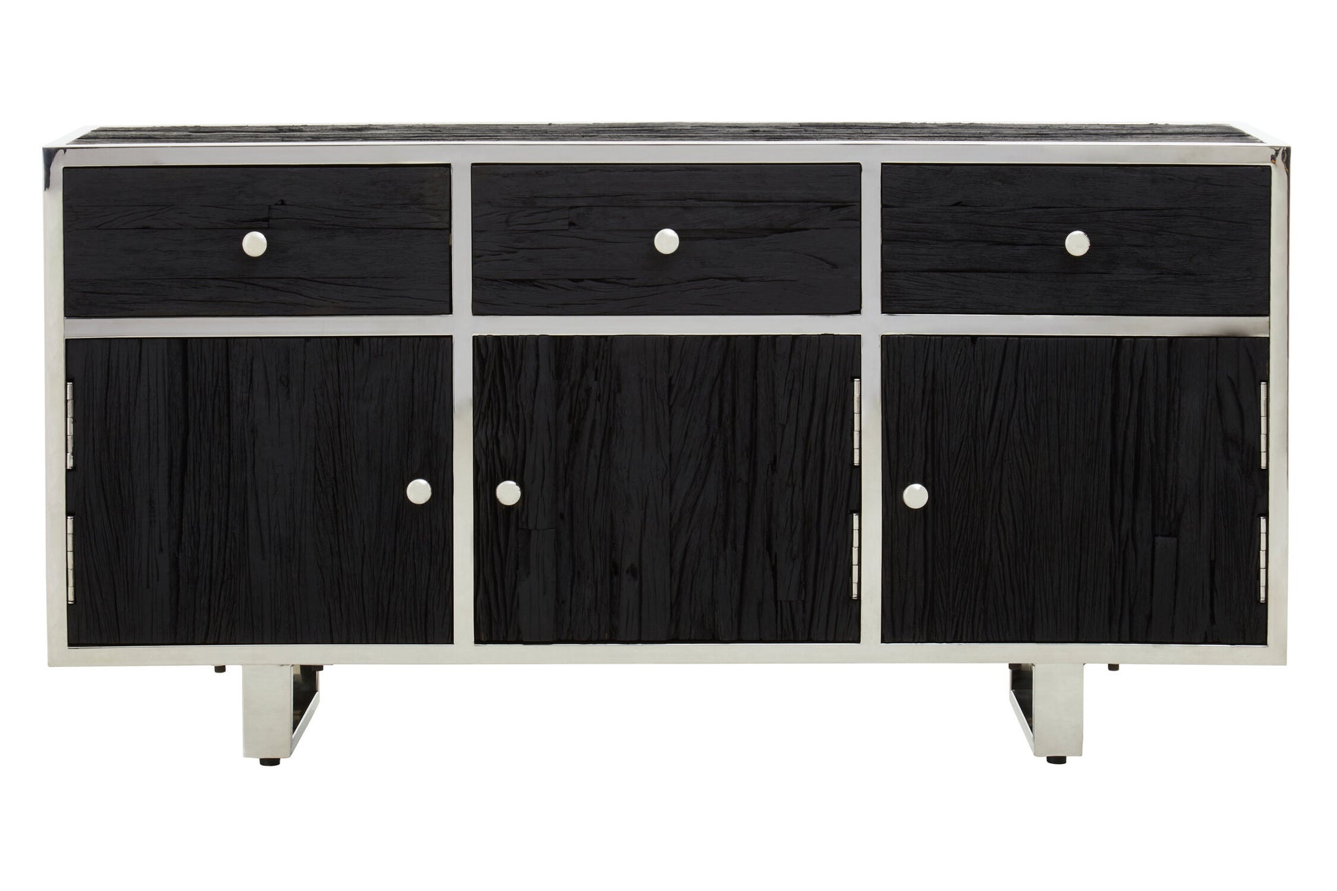 Kerala Black Recycled Wood Sideboard